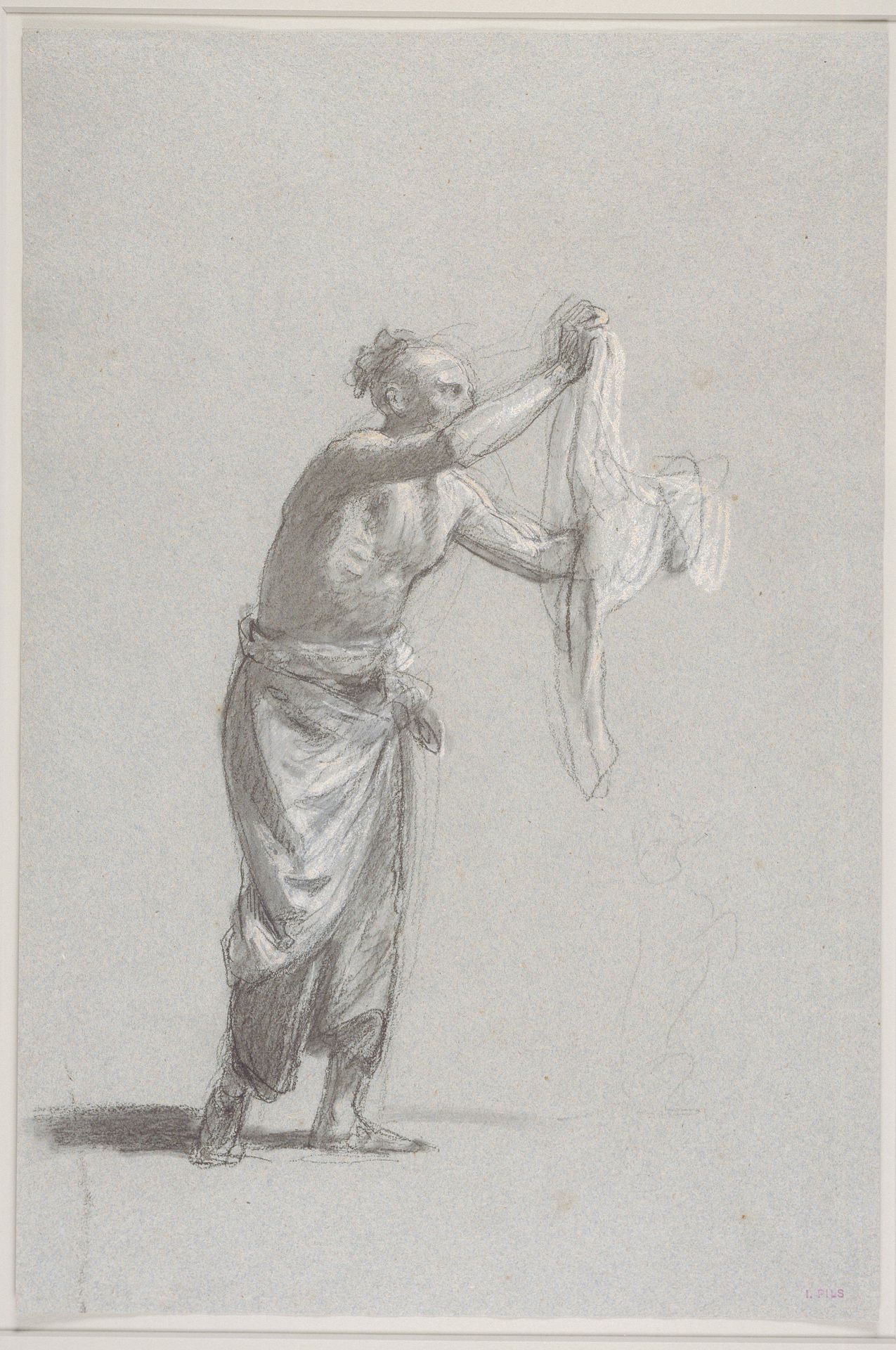 Arab with a Linen by Isidore Pils