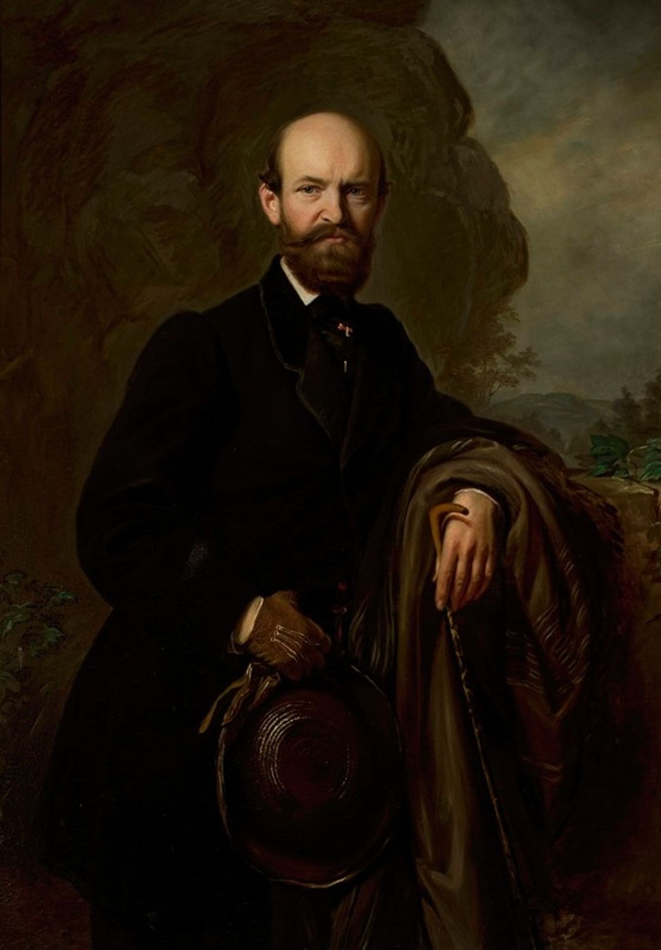 Portrait of Jan Reszke by Józef Simmler