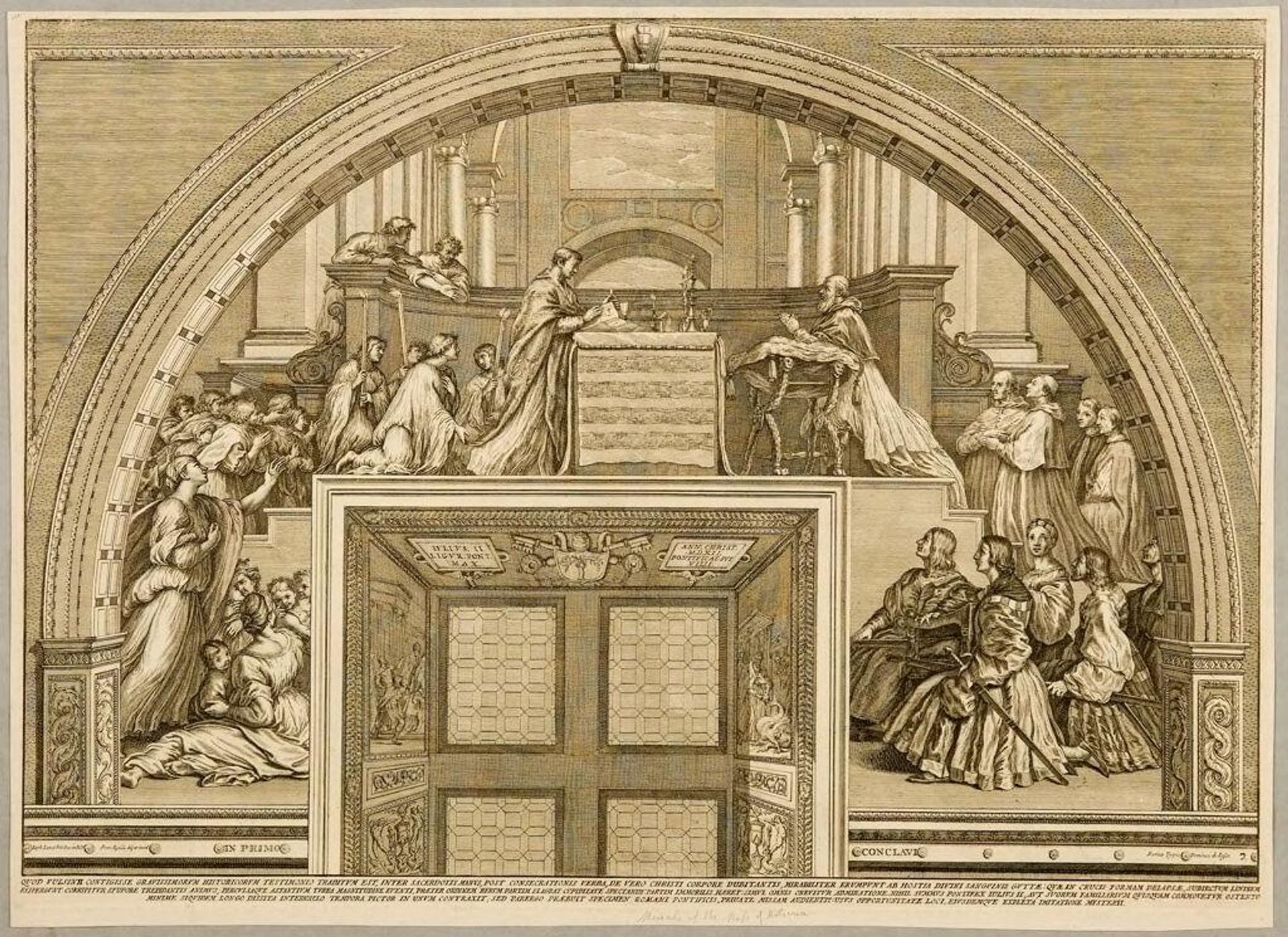 Miracle of Bolsena by Francesco Faraone Aquila