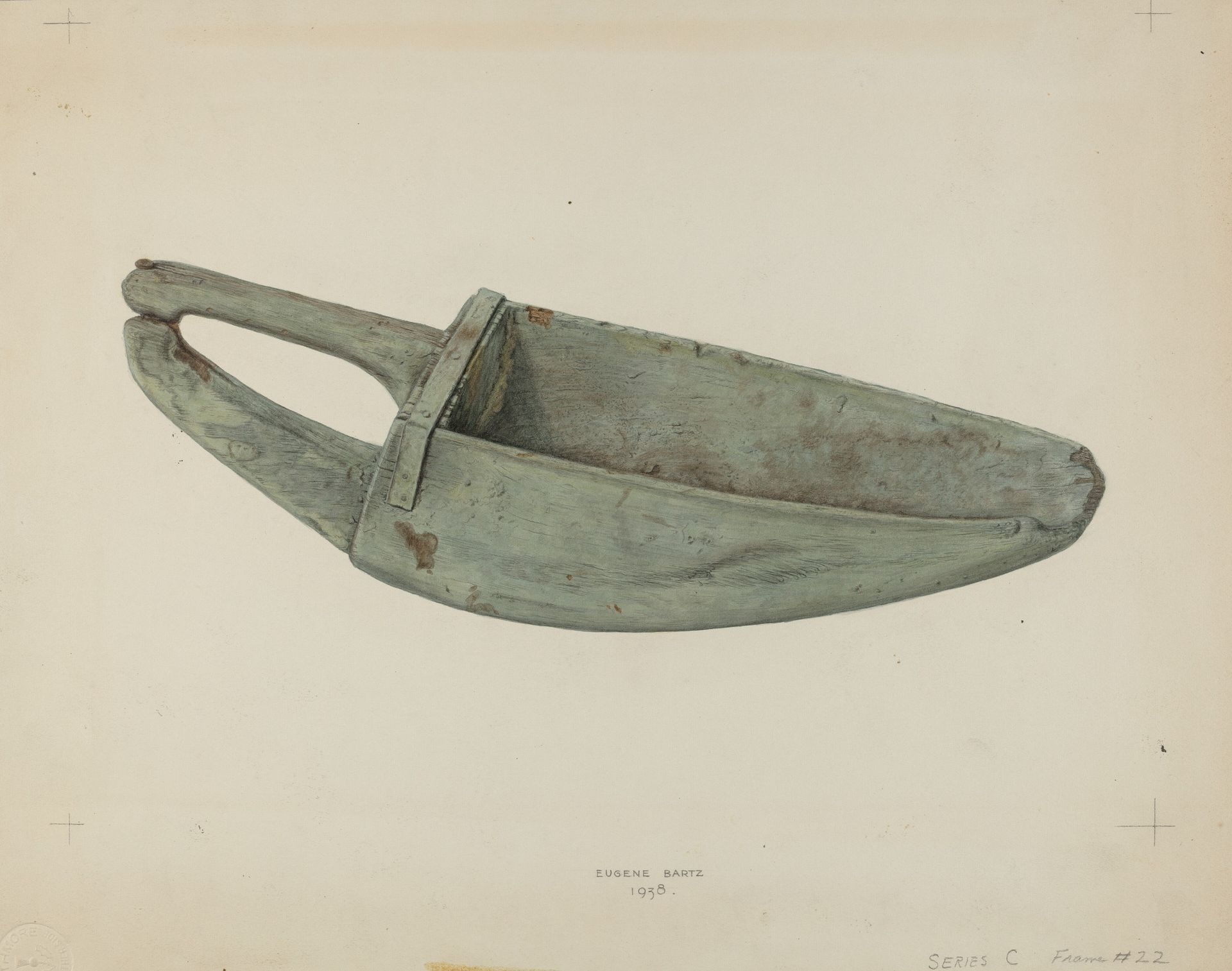 Wooden Scoop by Eugene Bartz