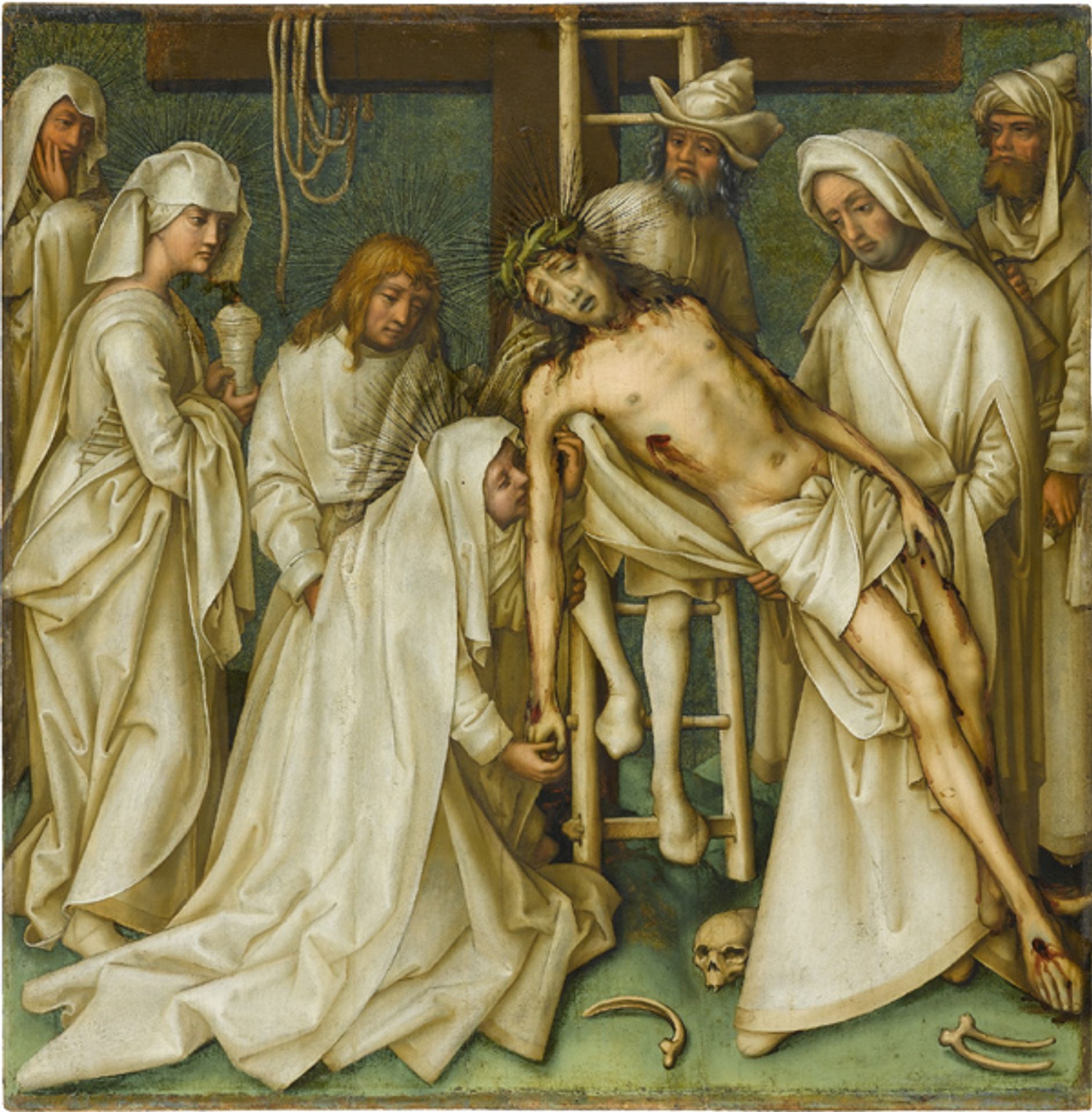 Descent from the Cross (Grey Passion-10) by Hans Holbein the Elder