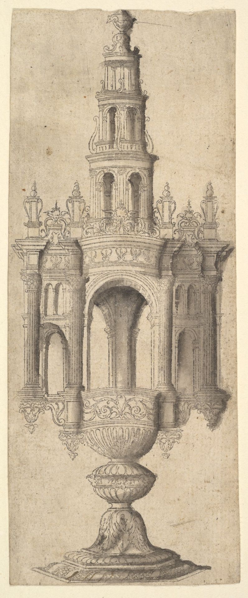 An Architectural Monstrance by Anonymous