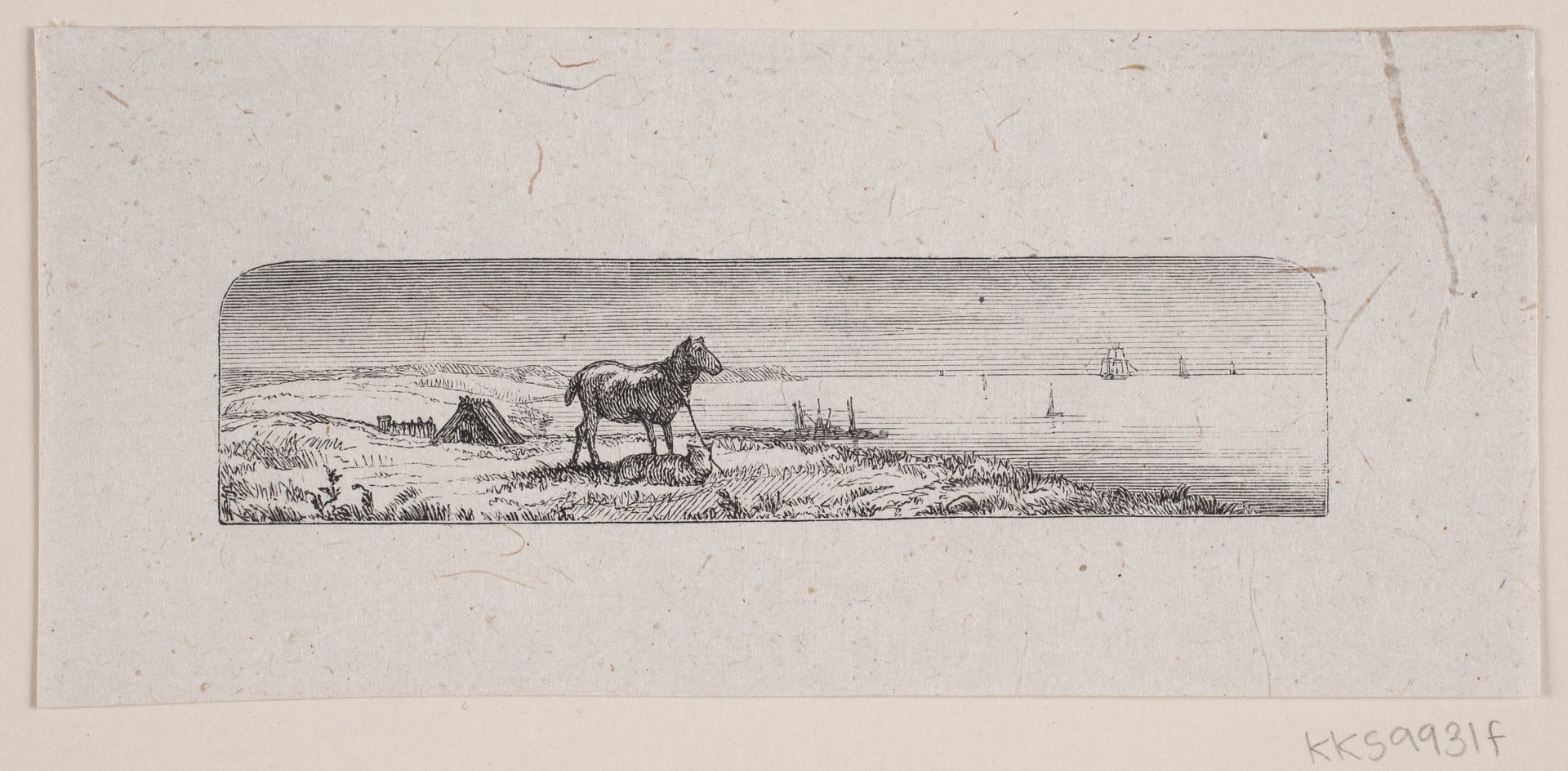 Illustration til "De sidste timer", digt af H. J. Greensteen by Anonymous