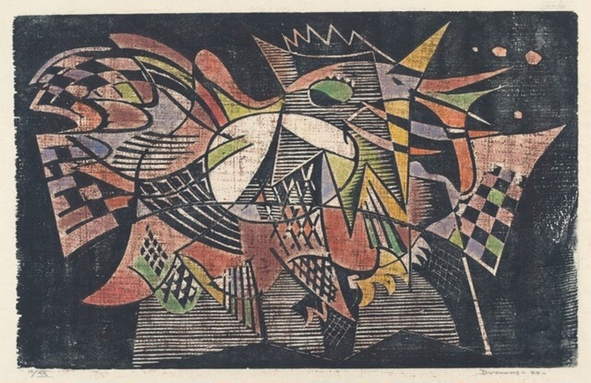 Jealous Cock by Werner Drewes