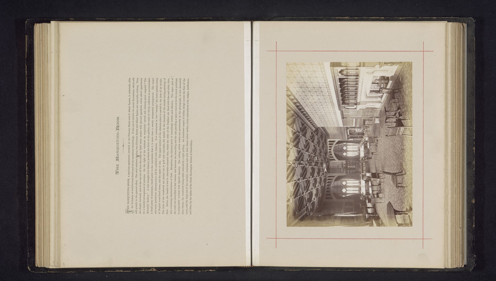 Banketzaal in het Stadhuis van Manchester by J. McLeod