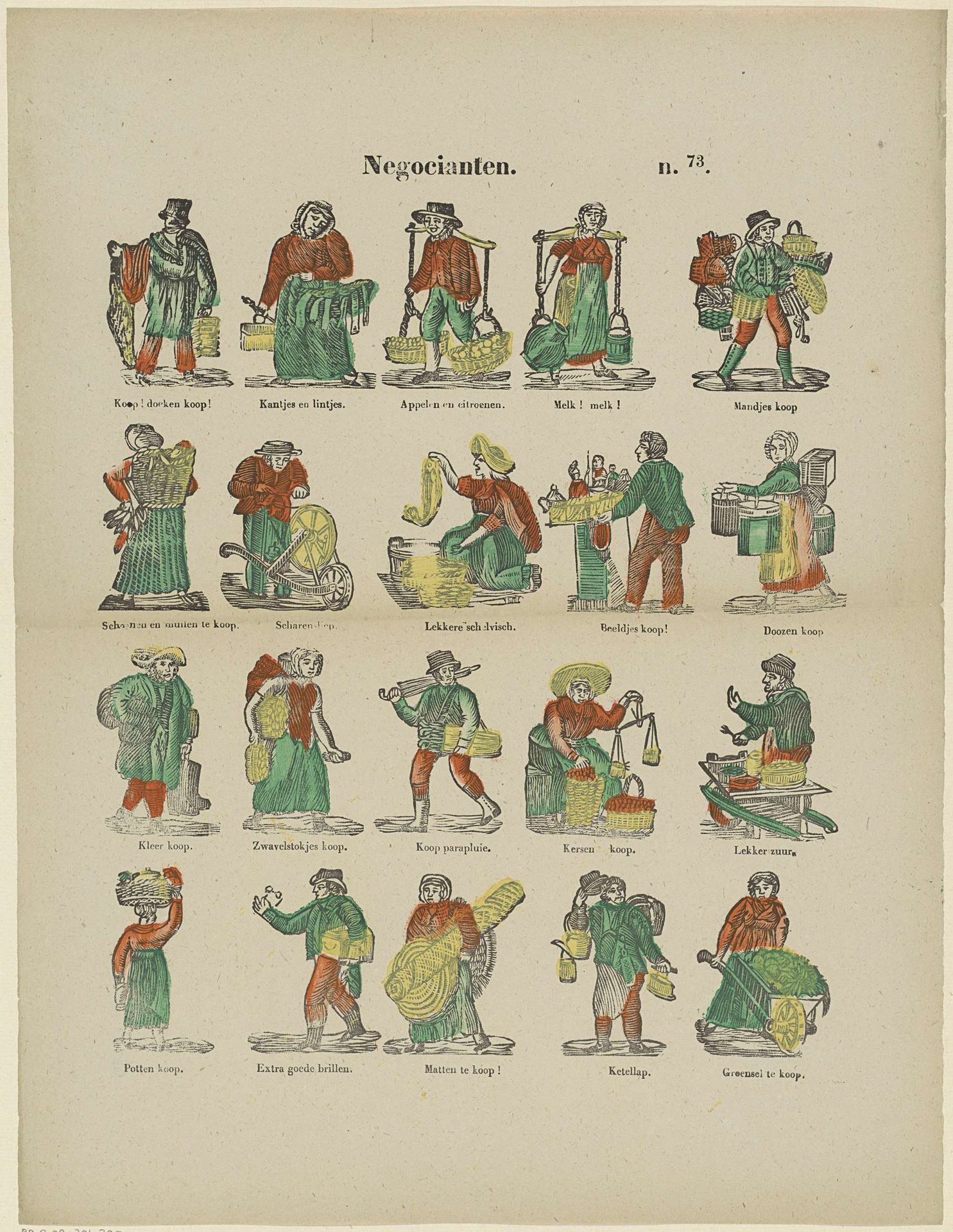 Negocianten by Franciscus Antonius Beersmans