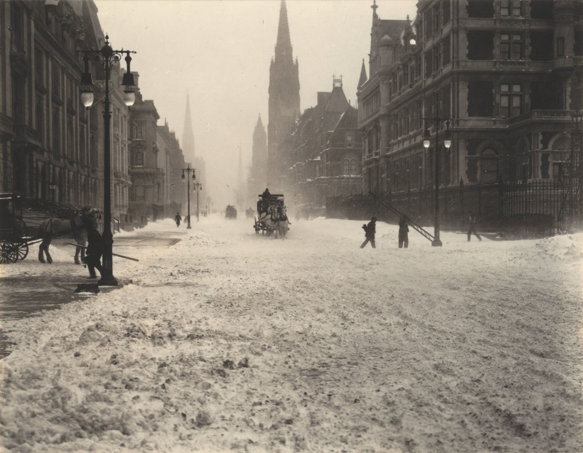 Winter, New York by Alfred Stieglitz