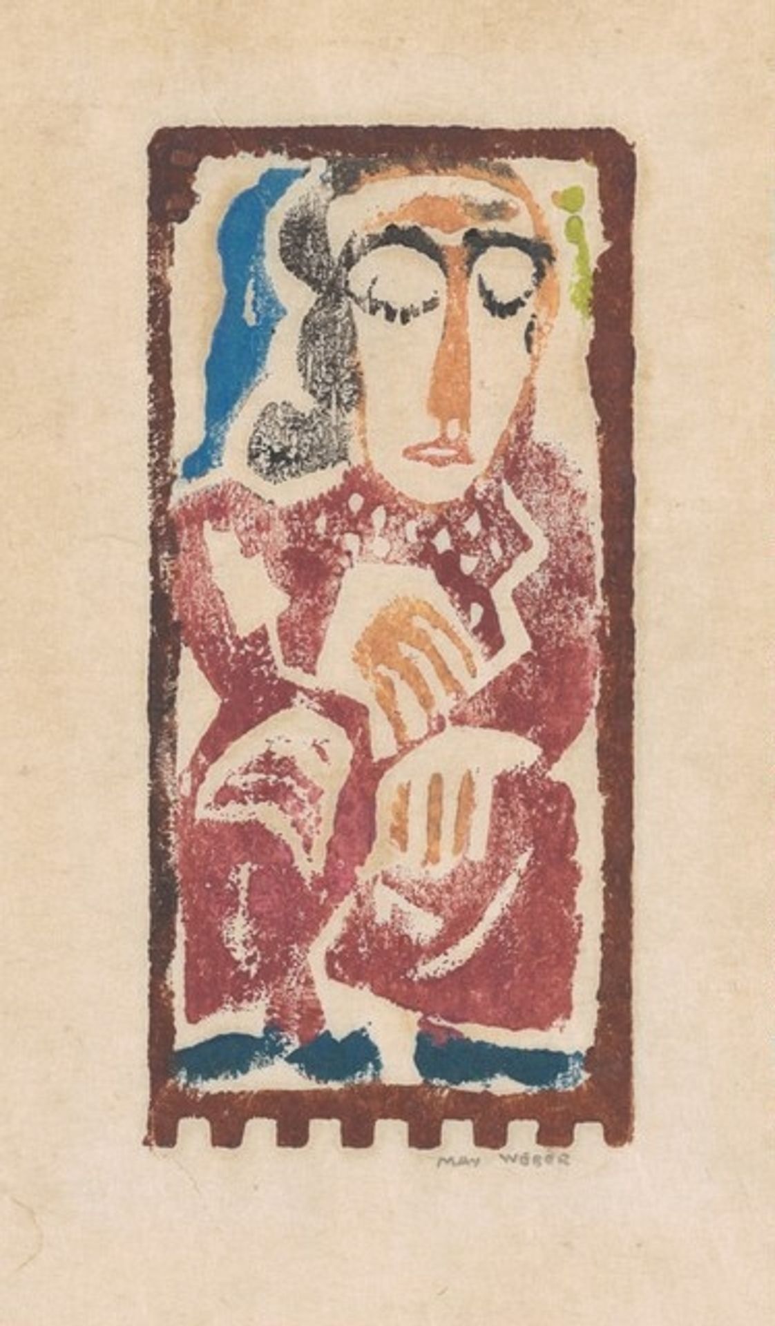 Seated Woman by Max Weber