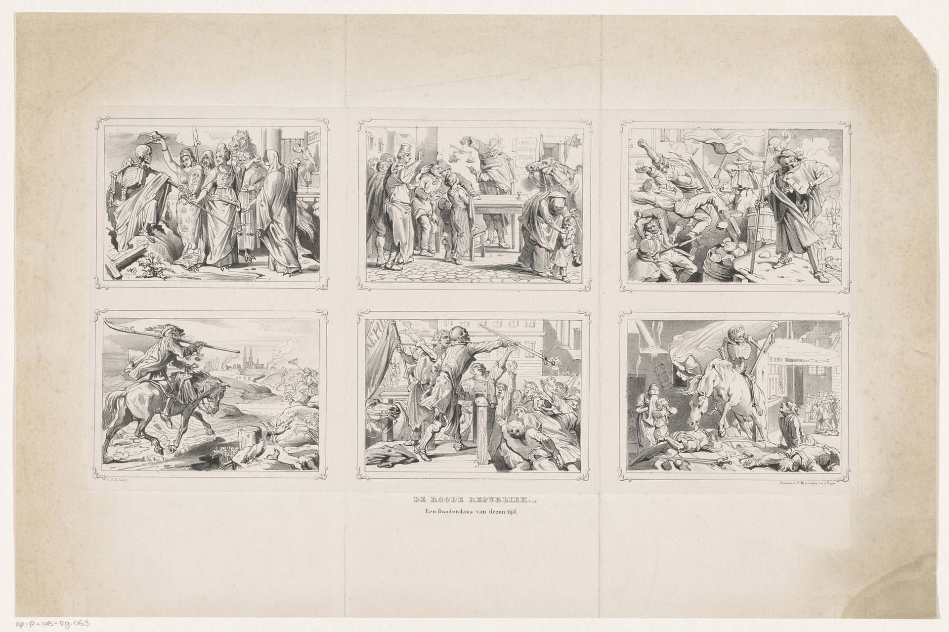 Rode terreur tijdens de Franse Revolutie by Carel Christiaan Antony Last