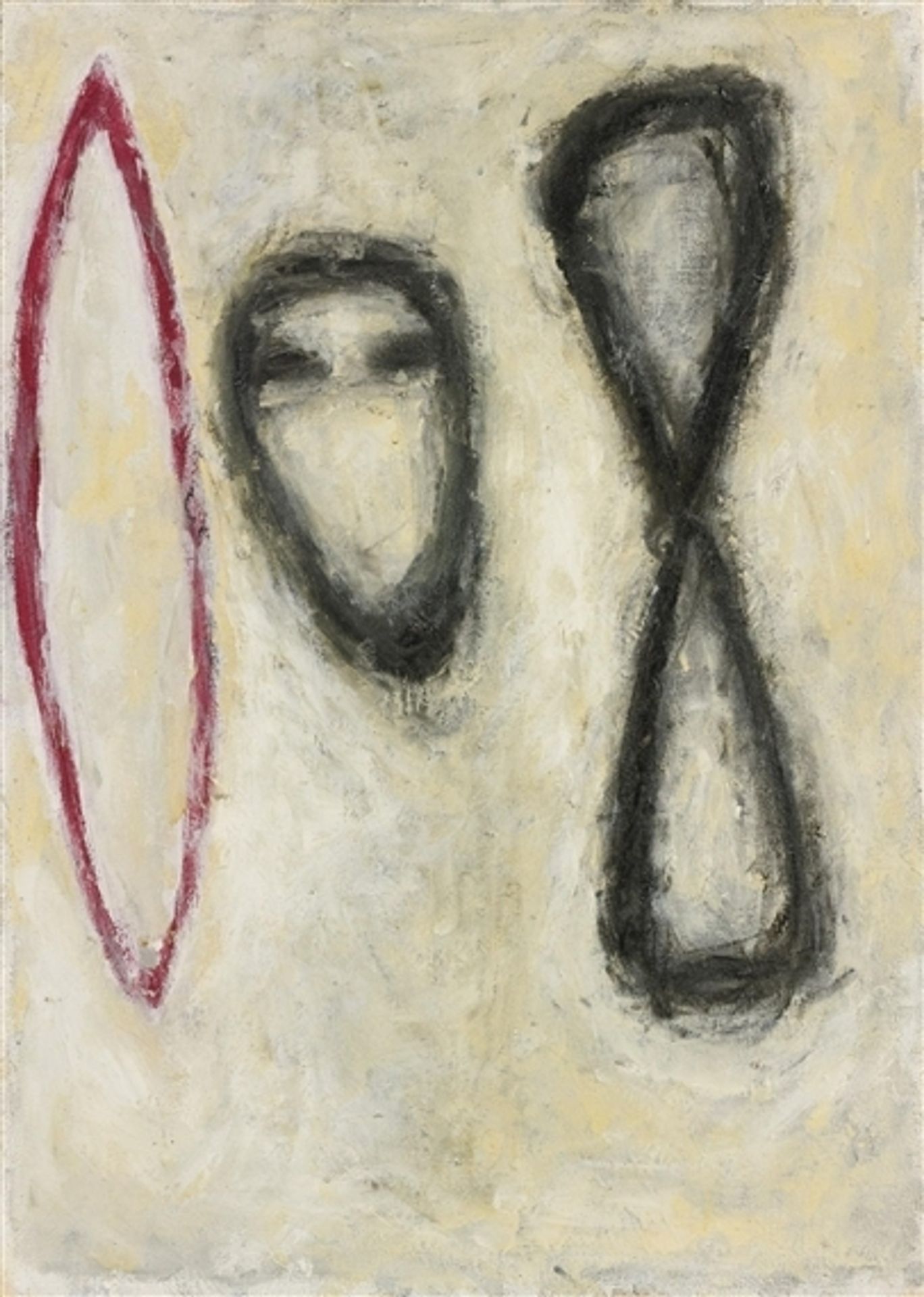 Triple Form by Susan Rothenberg