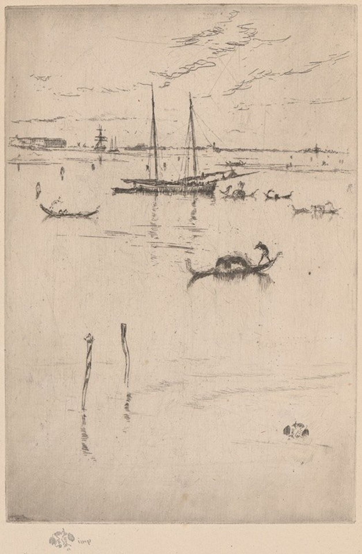 The Little Lagoon by James Abbott McNeill Whistler