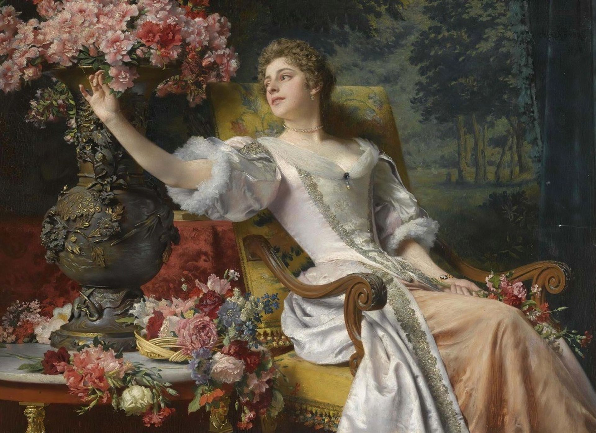 The Blossom Of Youth by Władysław Czachórski