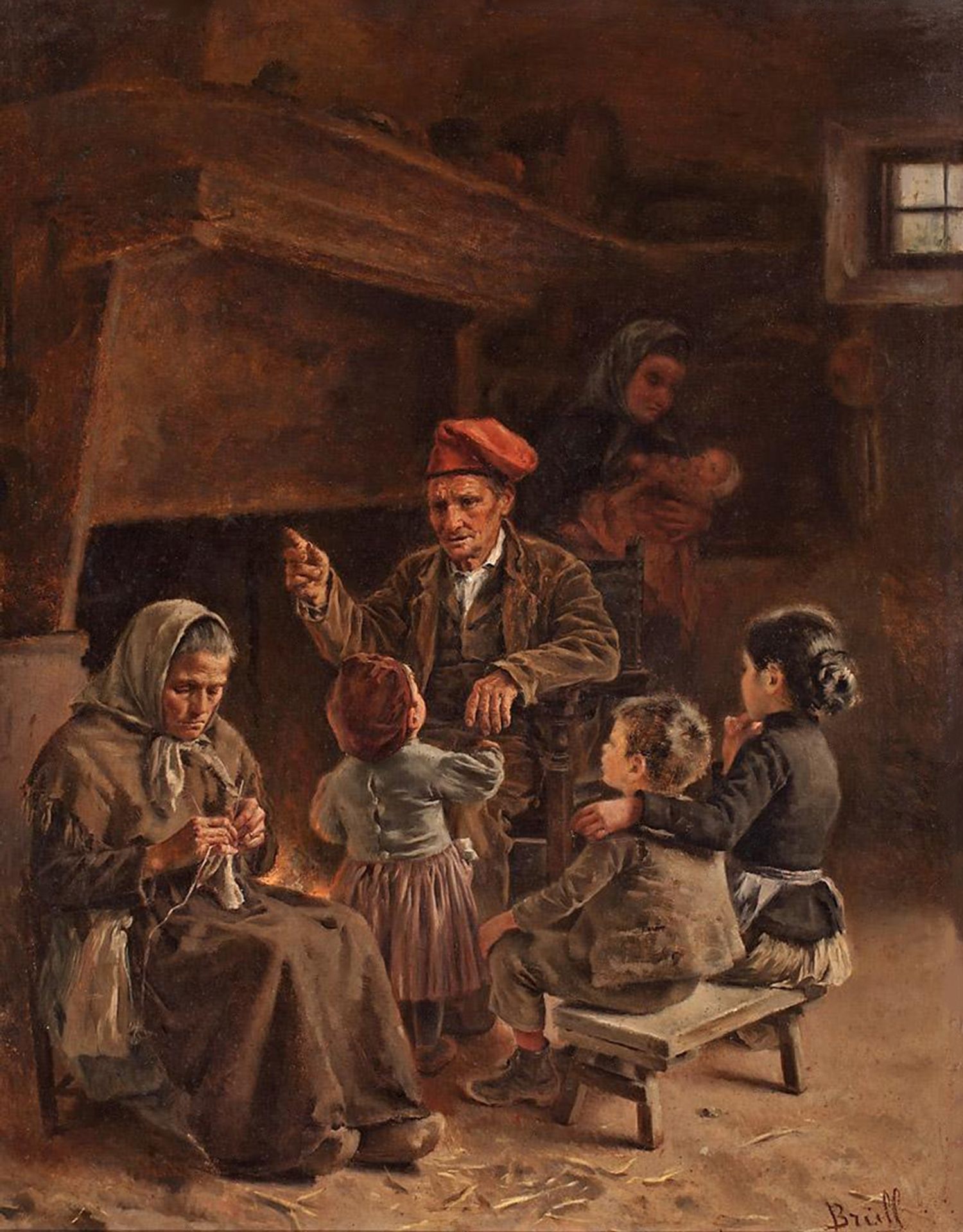 Rural house interior by Joan Brull