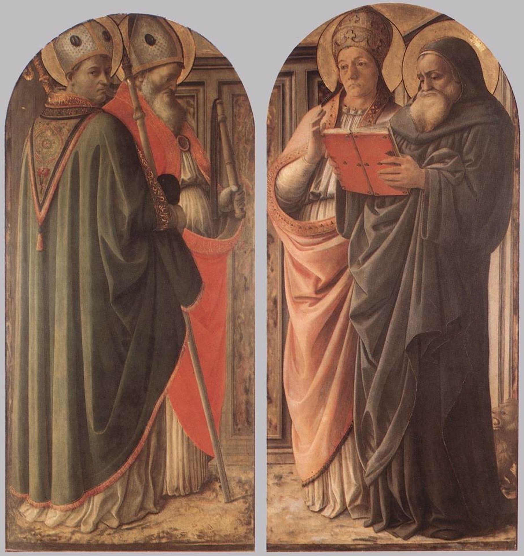 The Doctors of the Church by Filippo Lippi