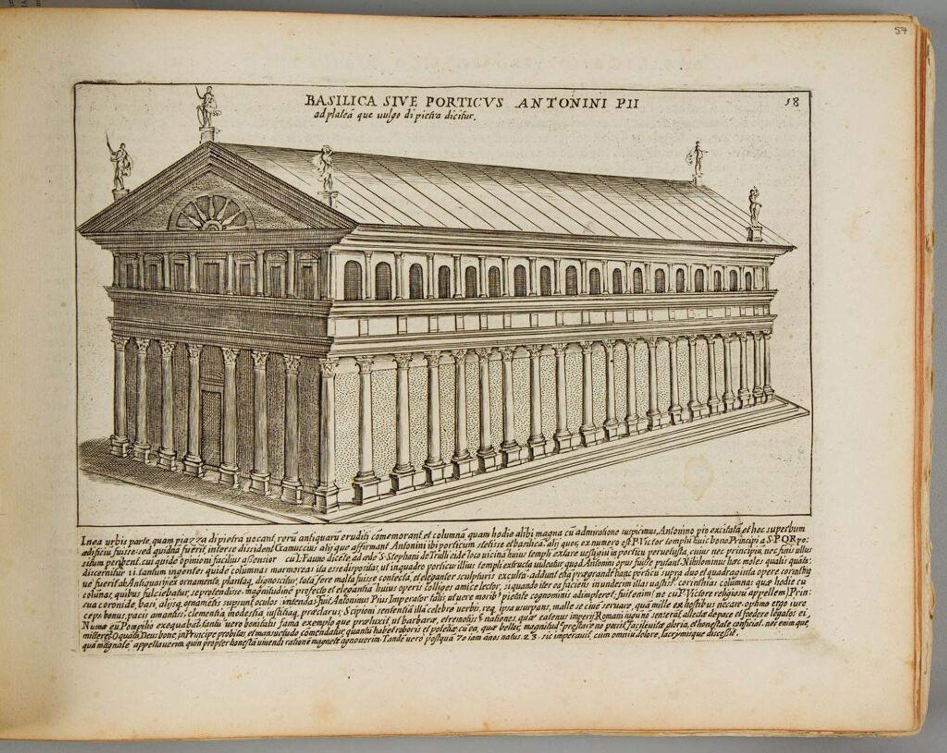 The Antonine Basilica by Giacomo Lauro