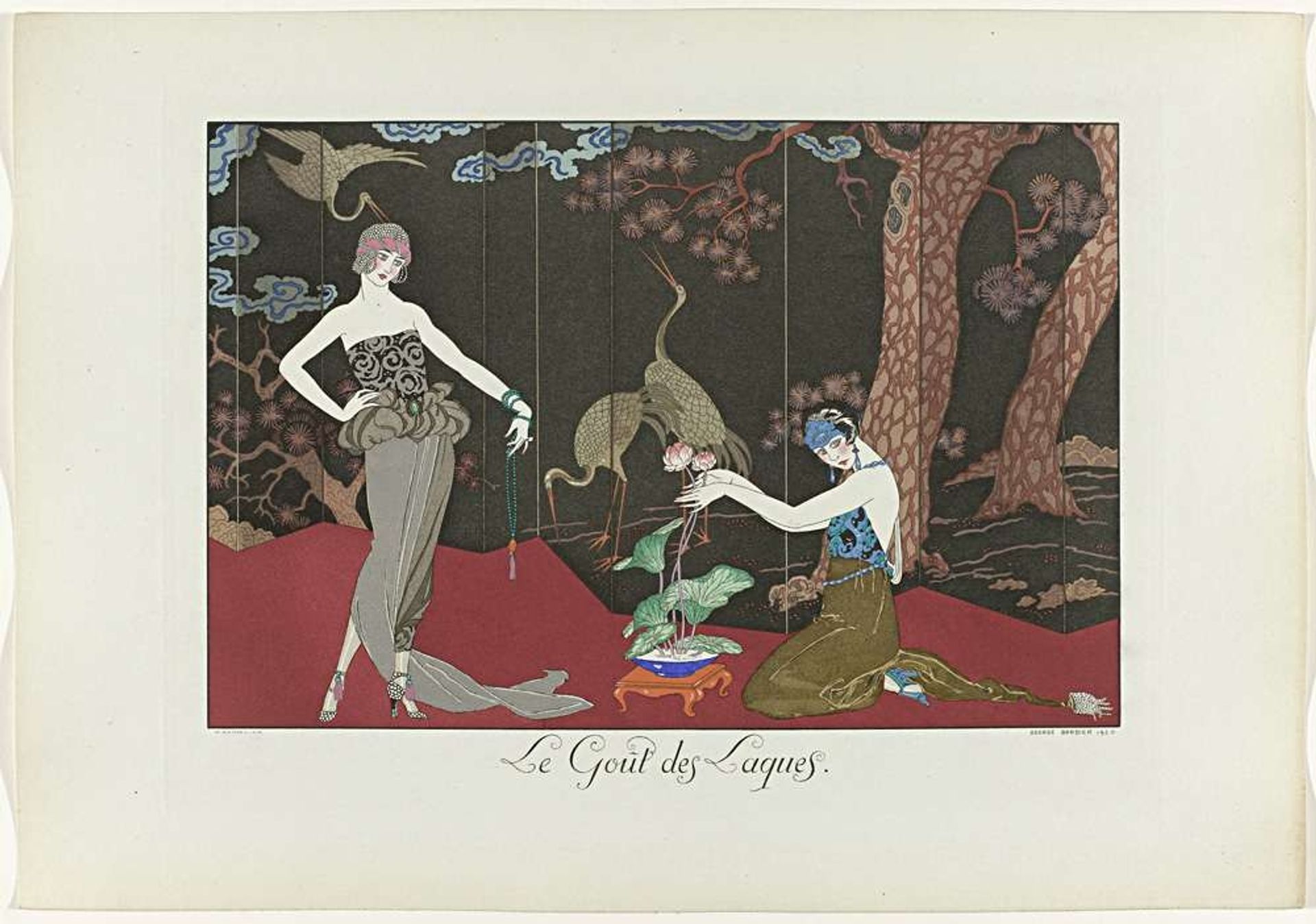 Le Bonheur du Jour ou Les Graces à la Mode: Le Goût des Laques. by Henri Reidel