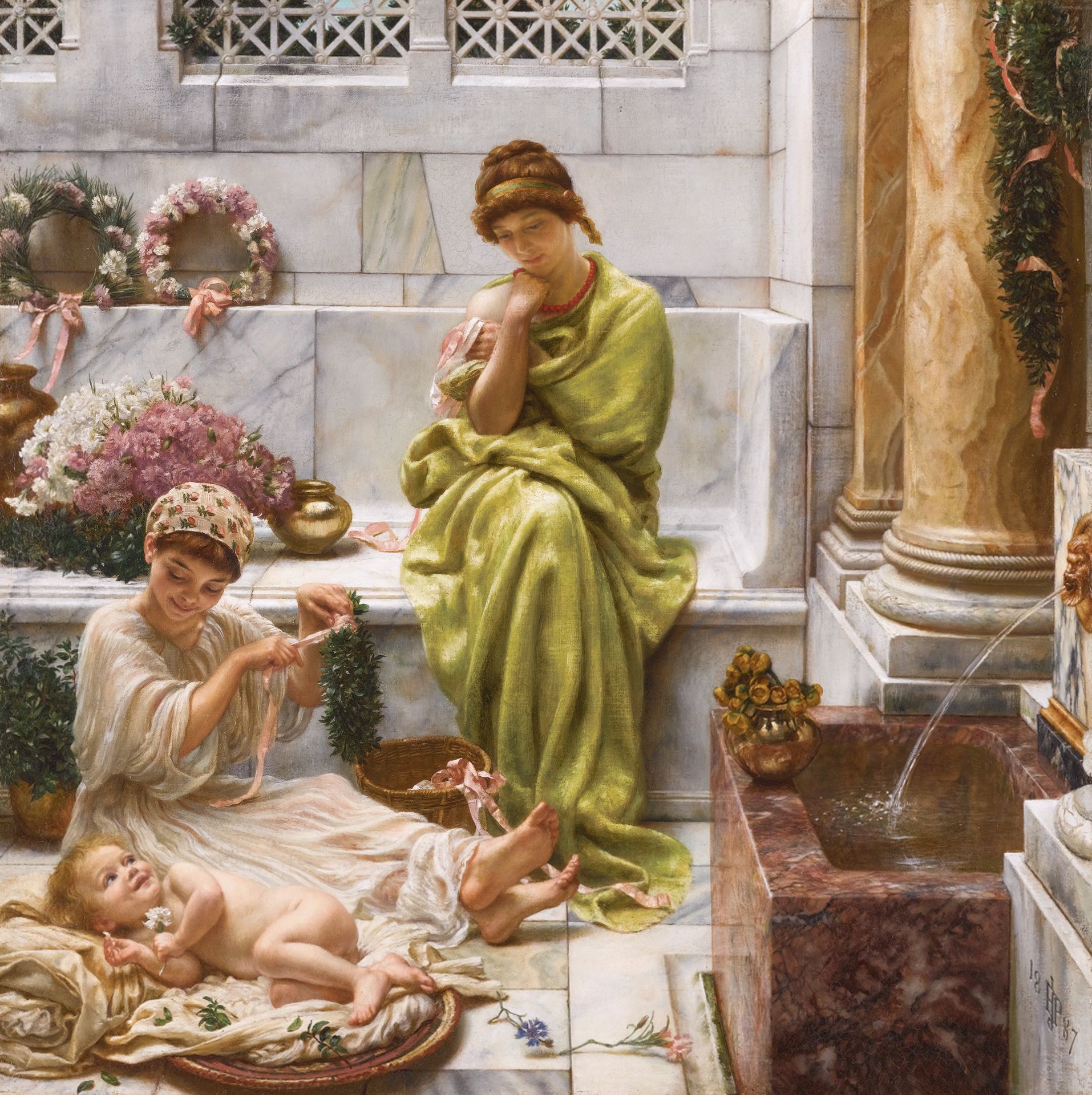 Corner of the Marketplace by Edward John Poynter