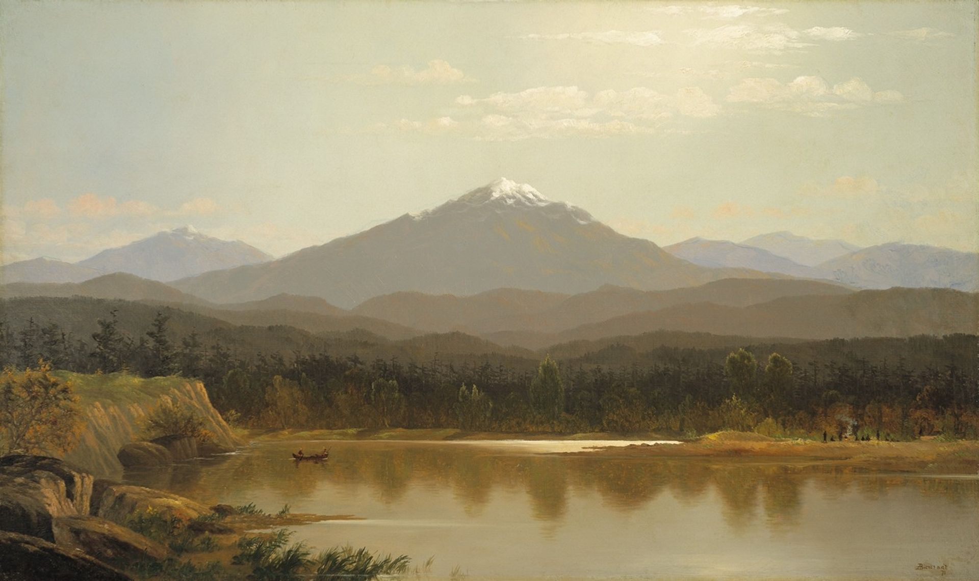 Laramie Peak by Albert Bierstadt