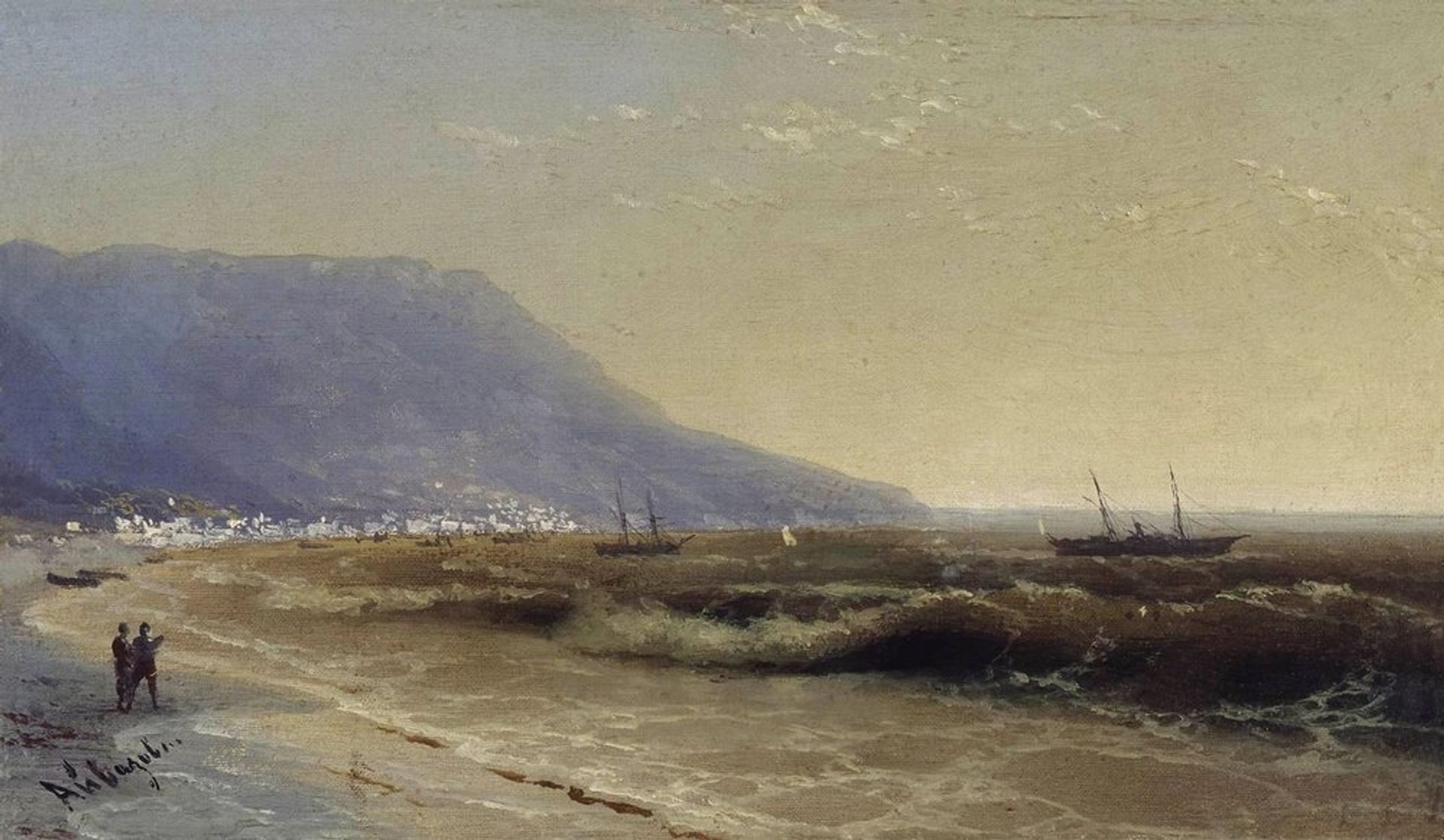Sea by Ivan Konstantinovich Aivazovsky