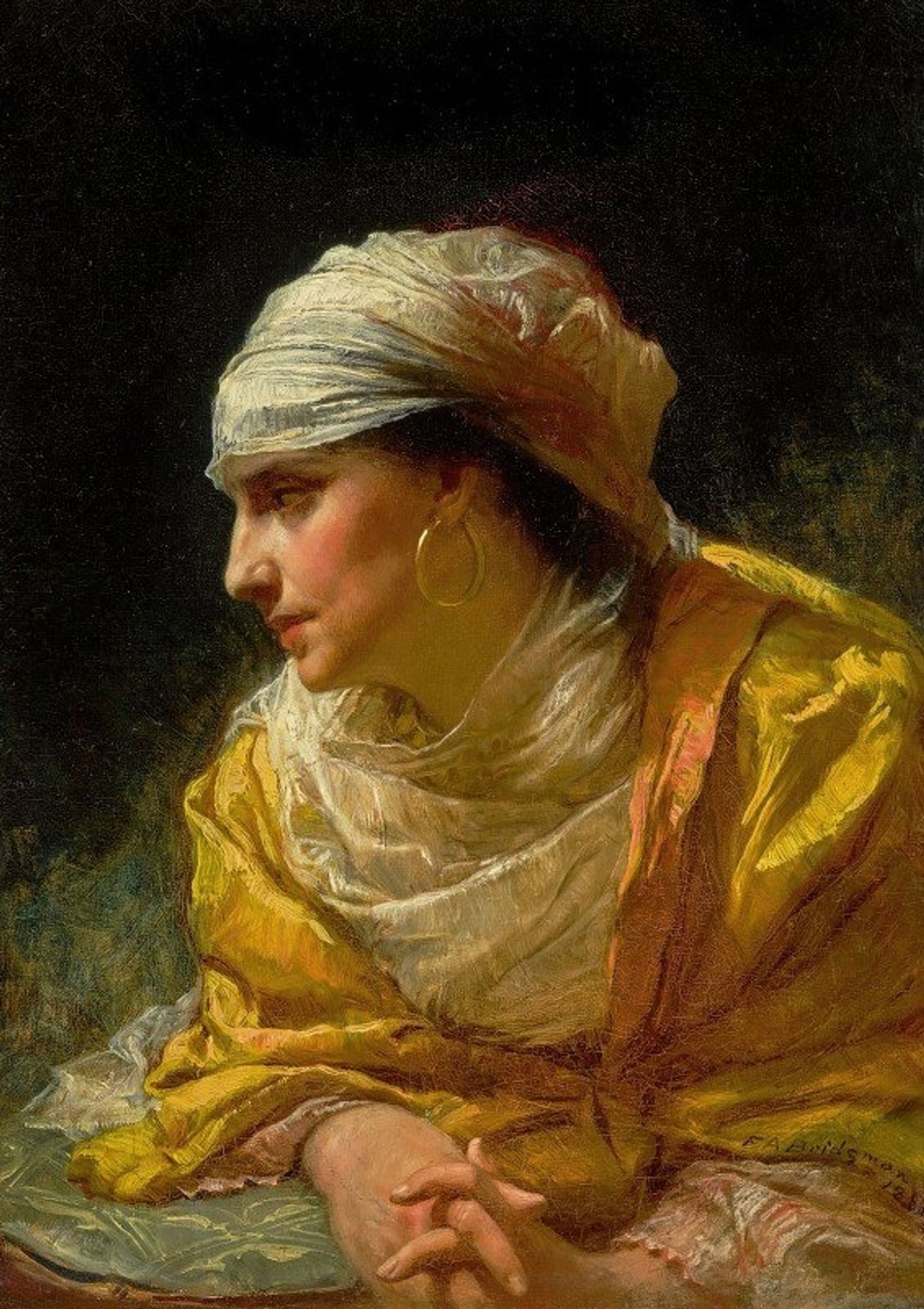 The Glance by Frederick Arthur Bridgman