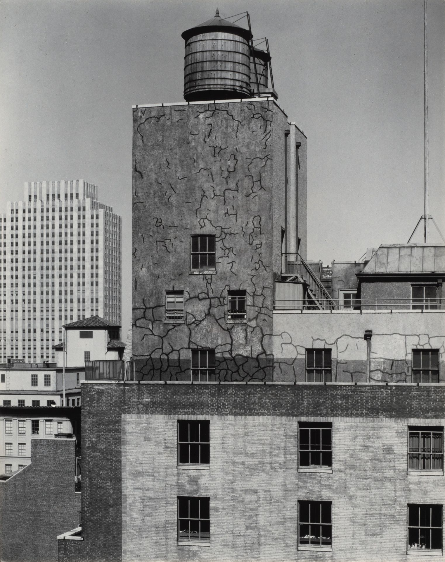 Water Tower and Radio City, New York by Alfred Stieglitz