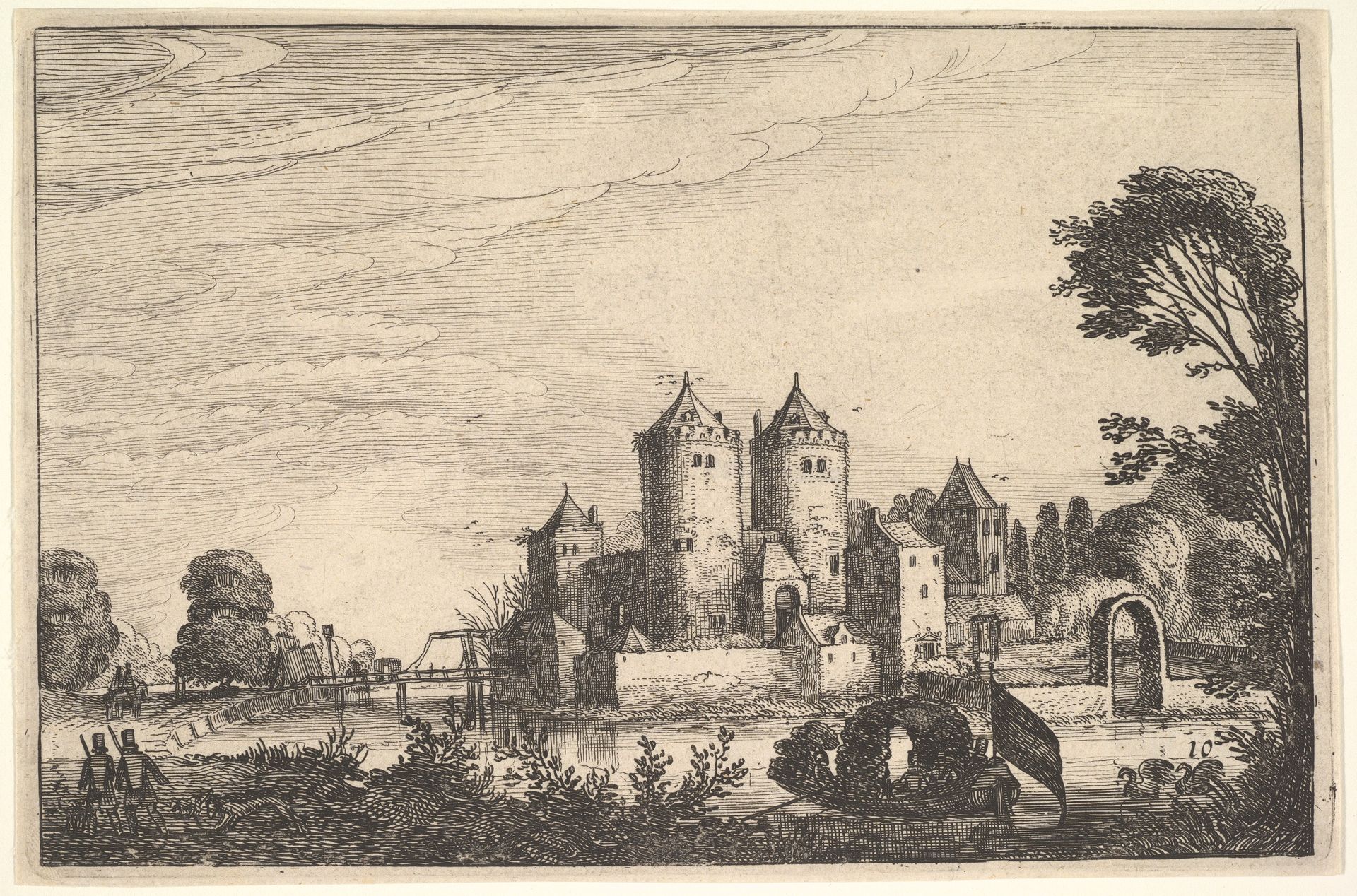 The Castle by Jan van de Velde II