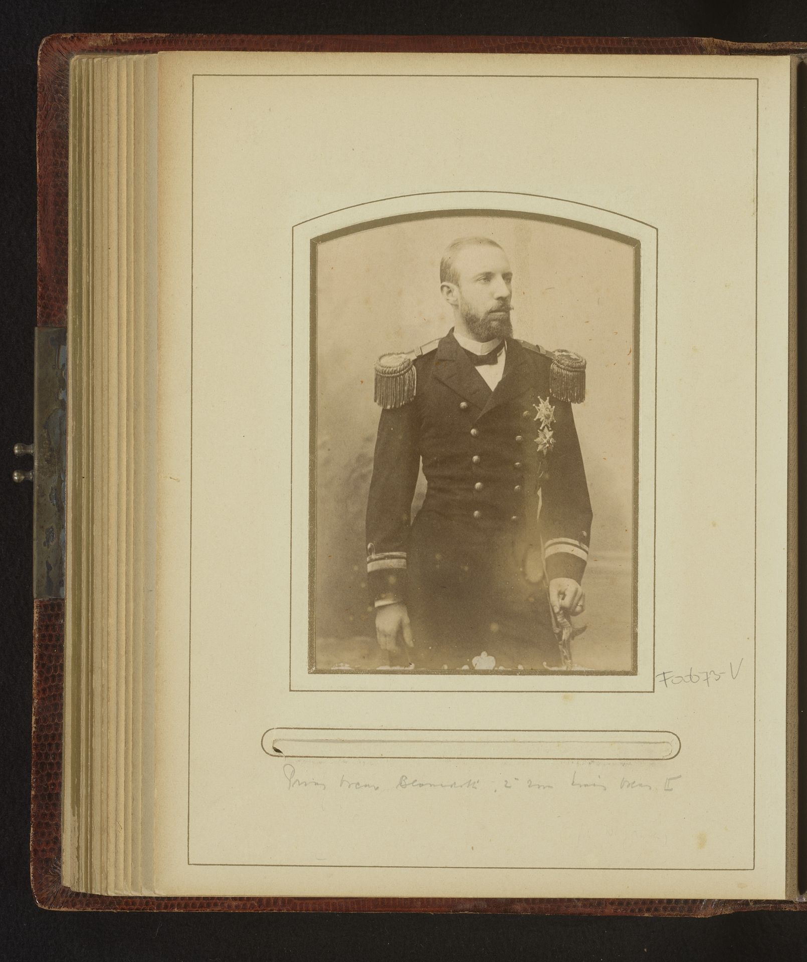 Portret van Oscar Bernadotte, prins van Zweden en Noorwegen by Anonymous