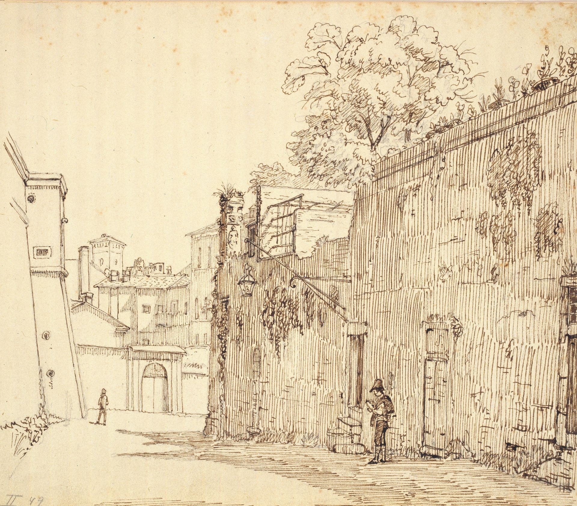 Gade i Rom by Wilhelm Marstrand