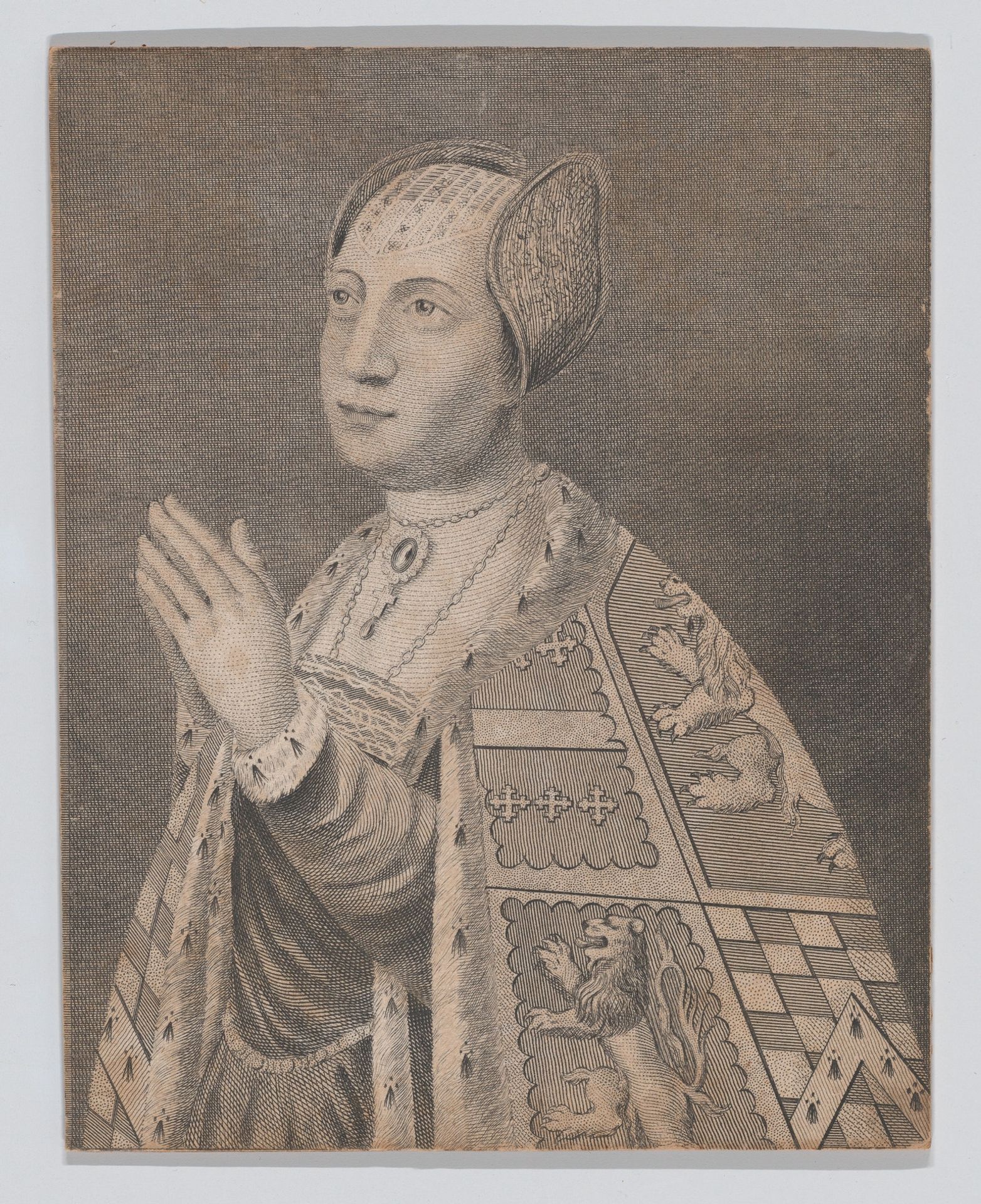 Margaret Talbot, Countess of Shrewsbury by James Basire, the elder