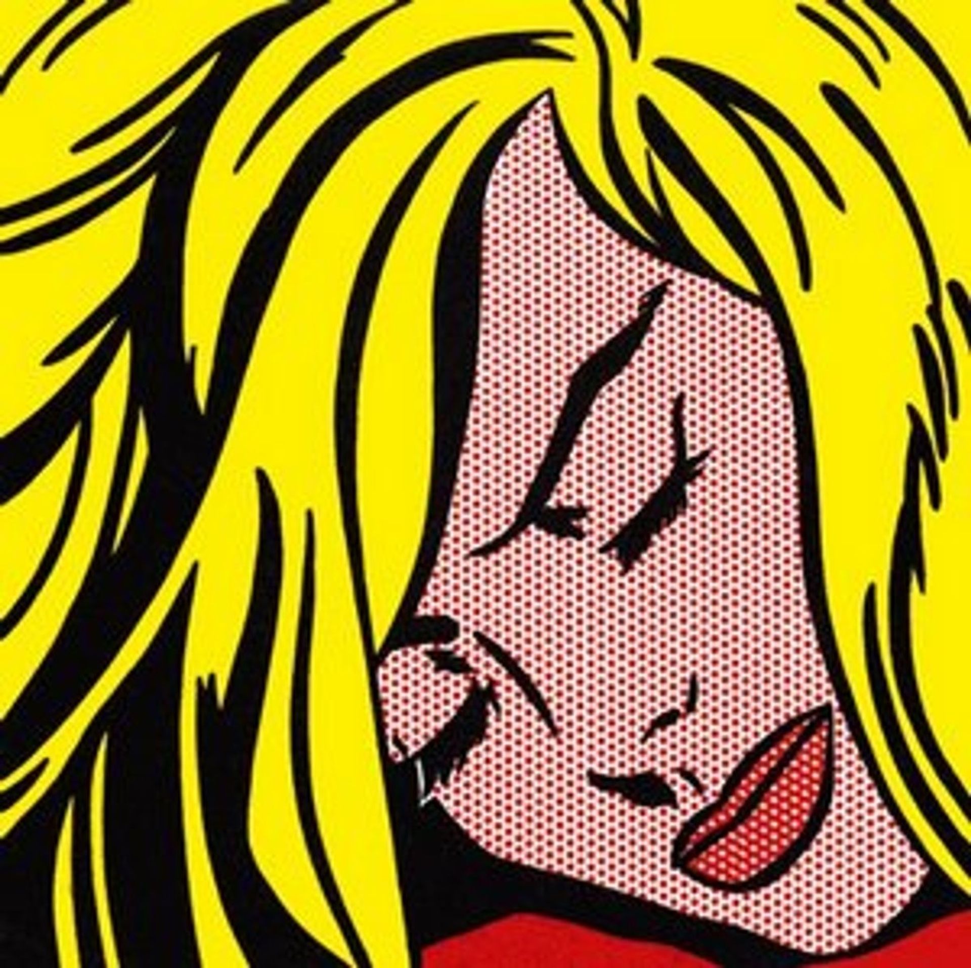 Sleeping Girl by Roy Lichtenstein