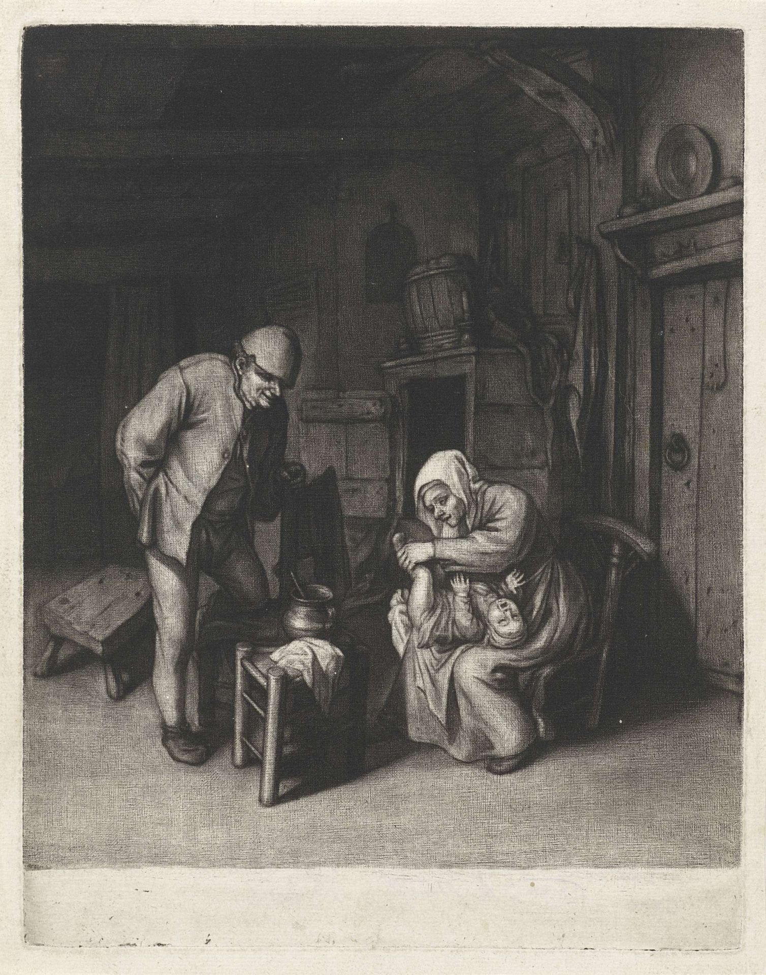 Boerengezin by Jacob Gole