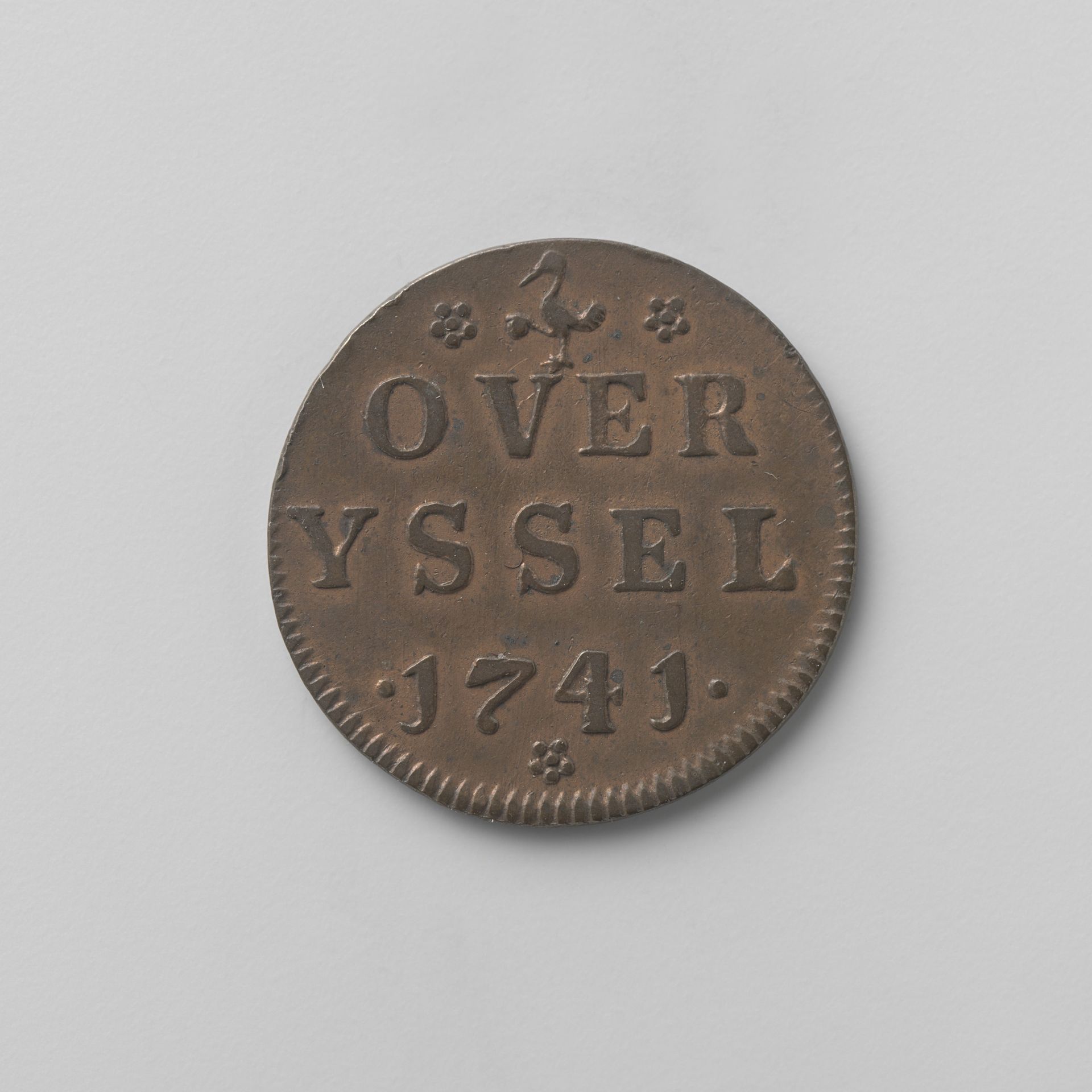 Overijsselse duit, 1741 by Provincie Overijssel