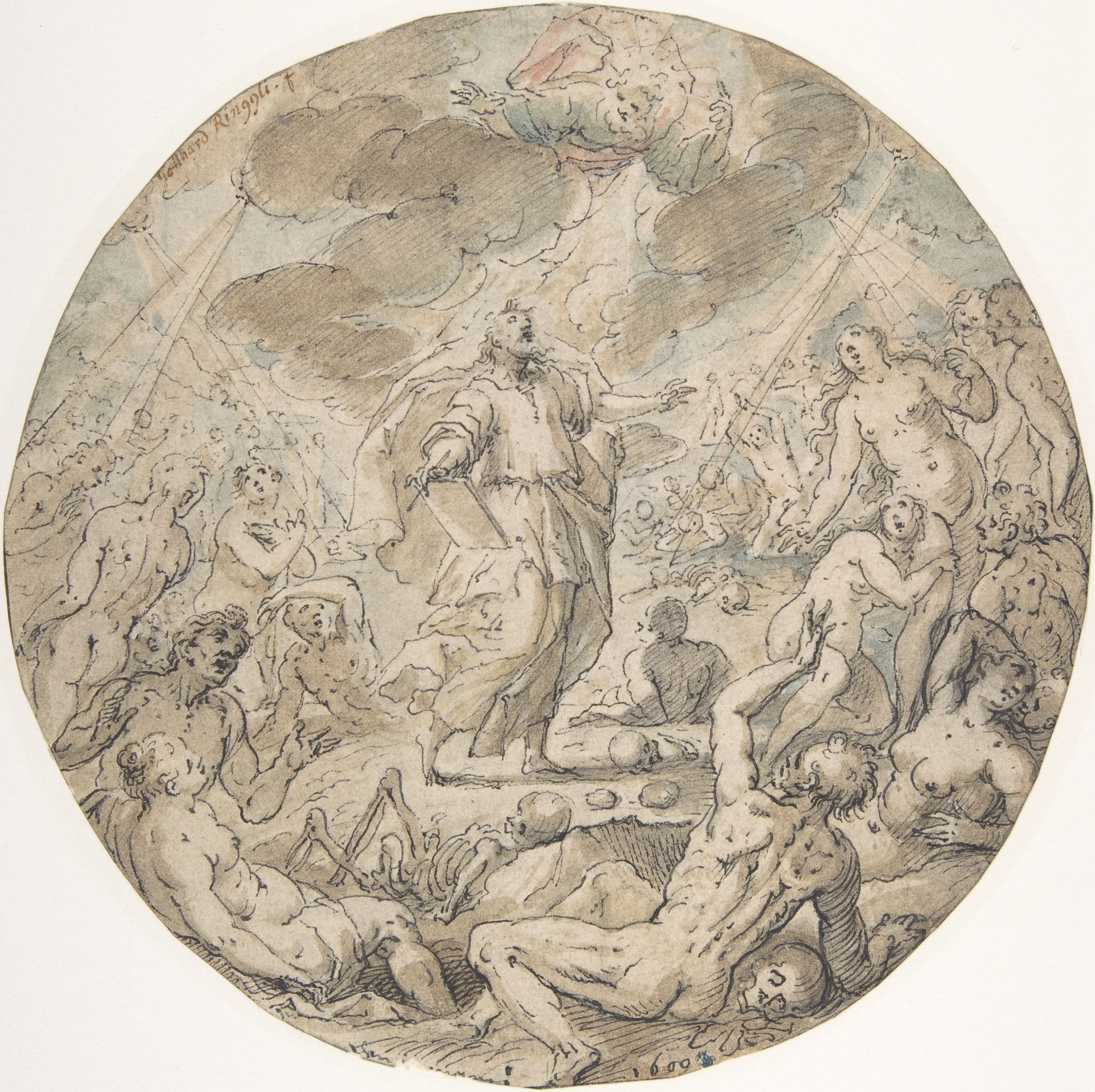 Ezekiel in the Valley of the Dry Bones by Georg Pecham