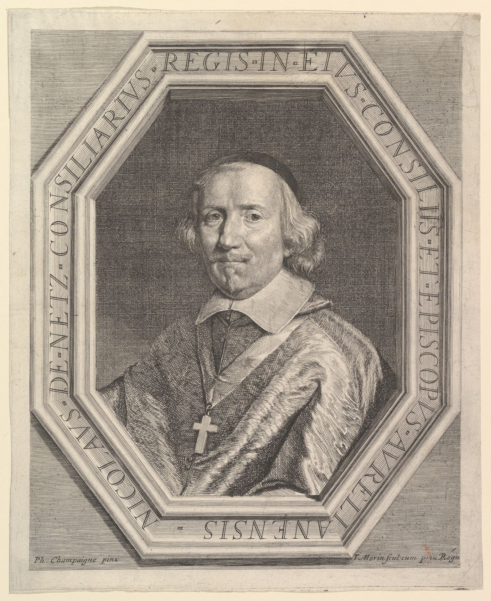 Nicolas de Netz, eveque d'Orleans by Jean Morin
