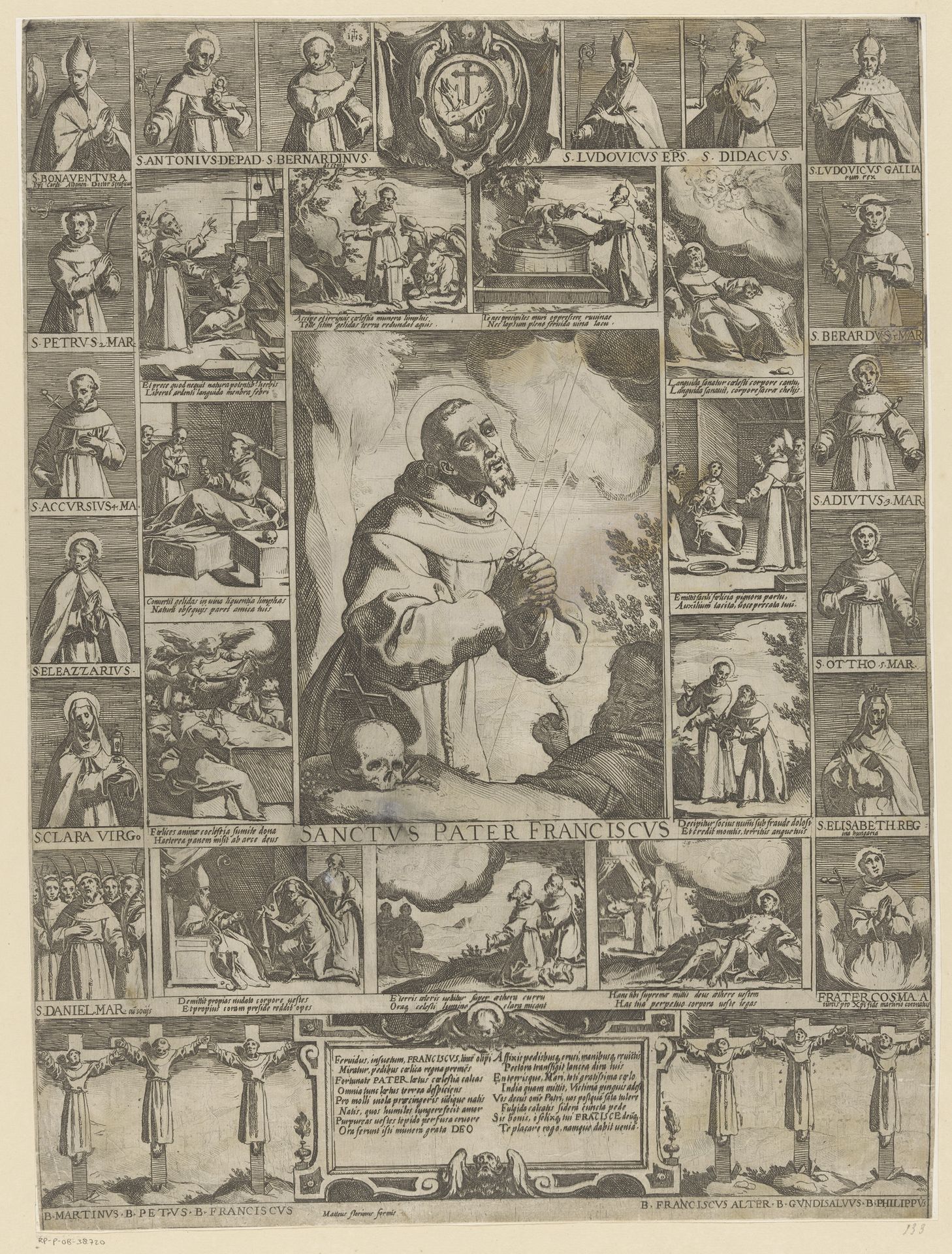 Leven van de heilige Franciscus van Assisi by Raffaello Schiaminossi