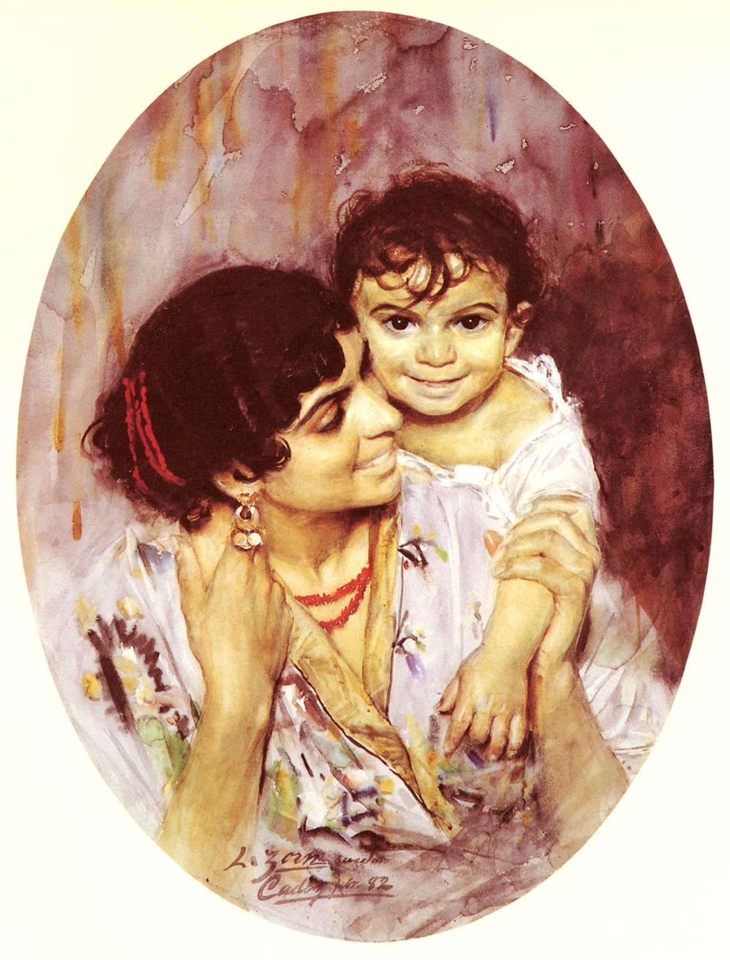 Motherhood by Anders Zorn