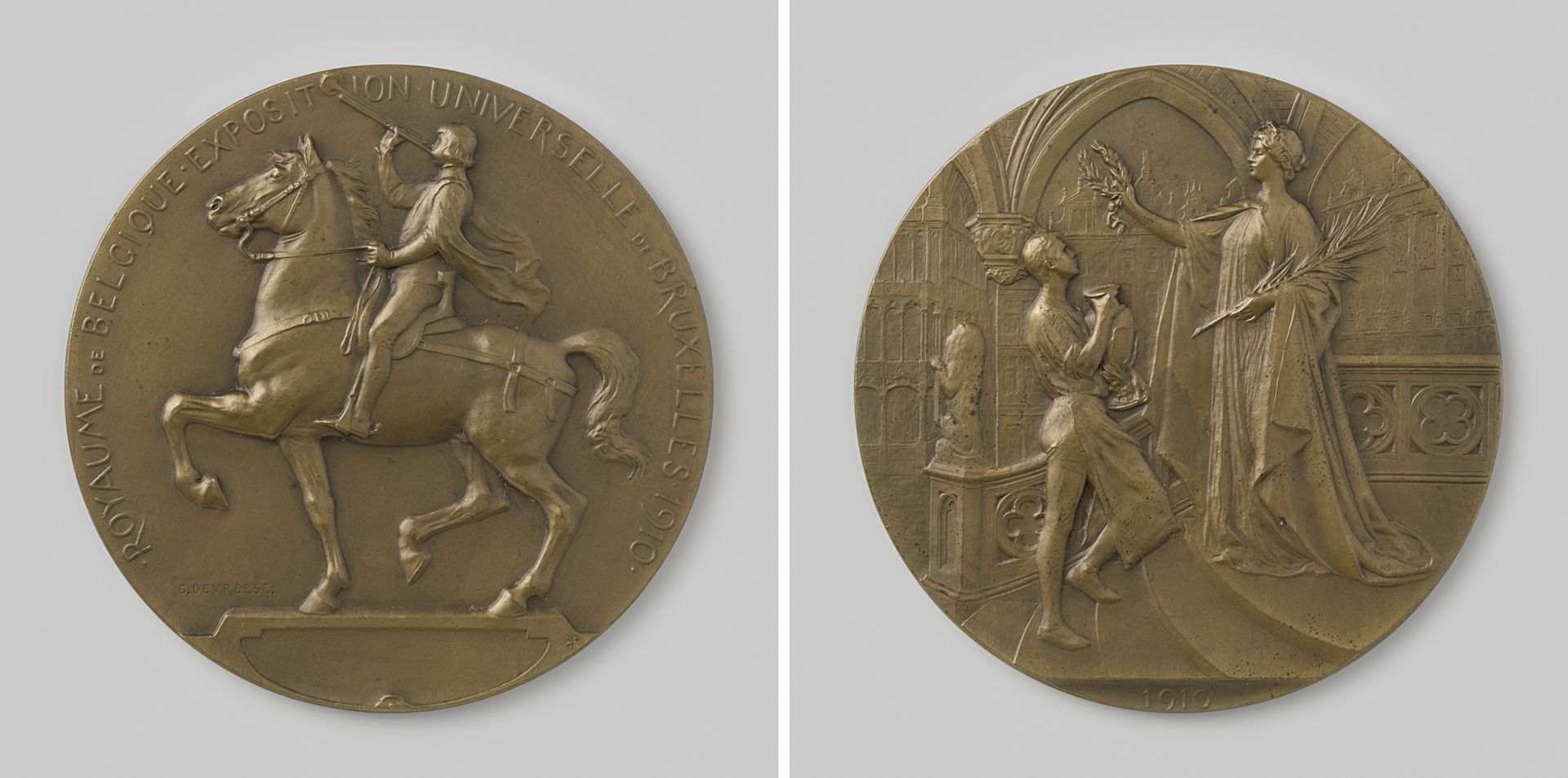 Wereldtentoonstelling te Brussel 1910 by Godefroid Devreese