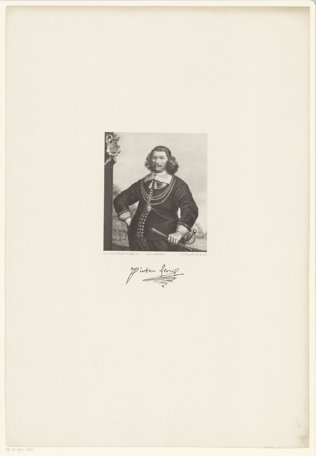 Pieter Florisse by Frederik Hendrik Weissenbruch