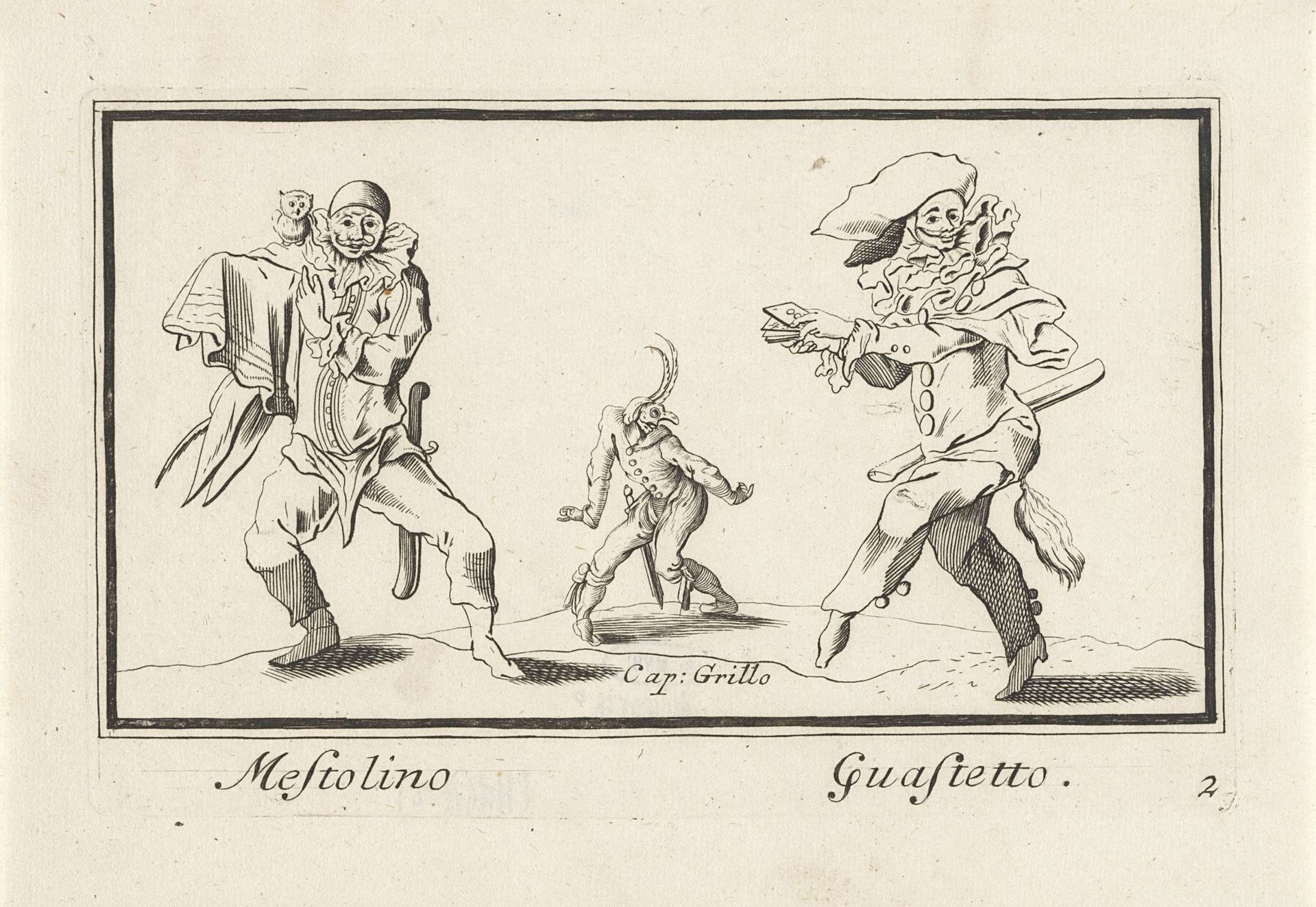 Mestolino, Cap. Grillo en Guastetto by Anthonie de Winter