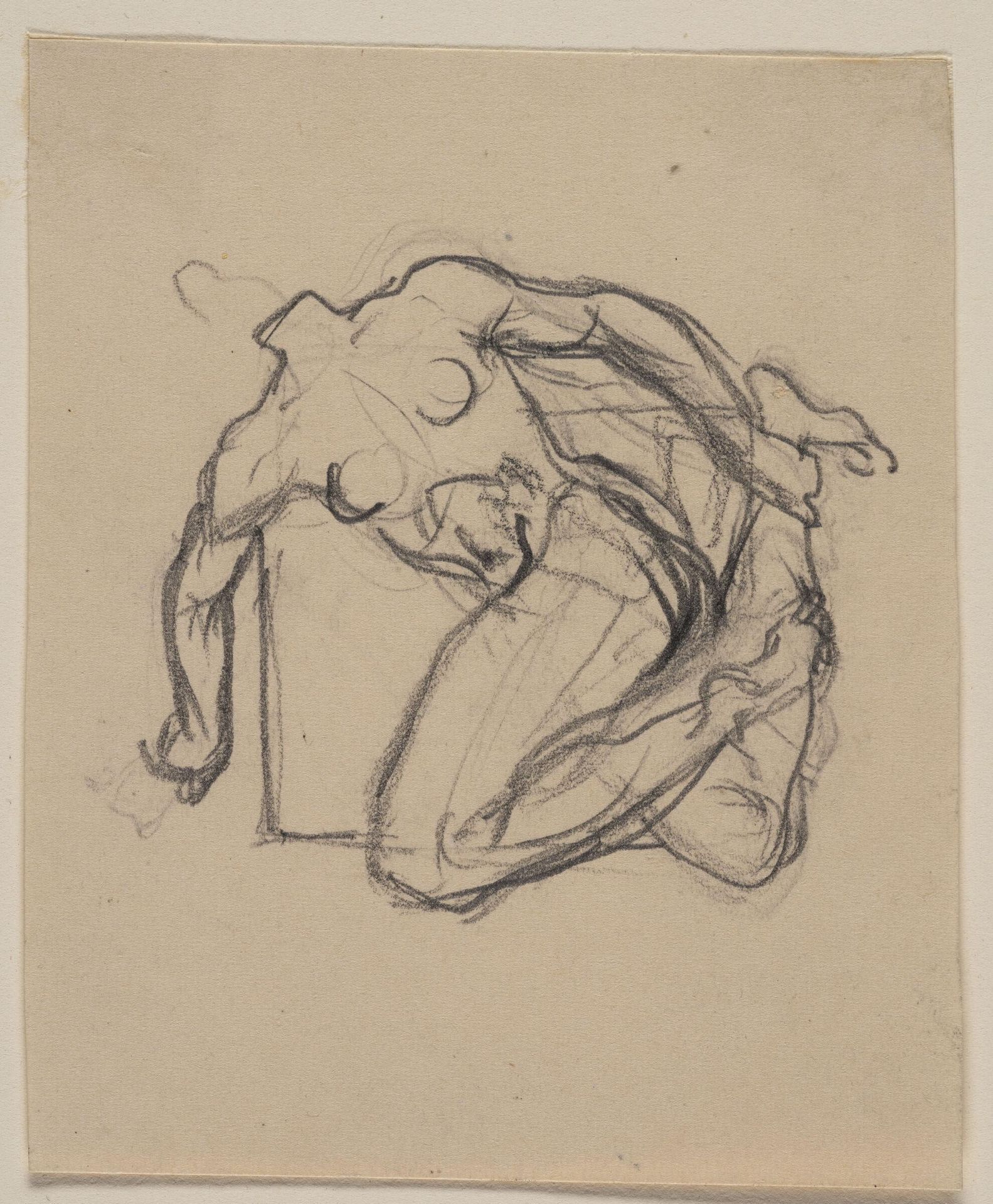 Sketch of a Metope Sculpture by John Singer Sargent