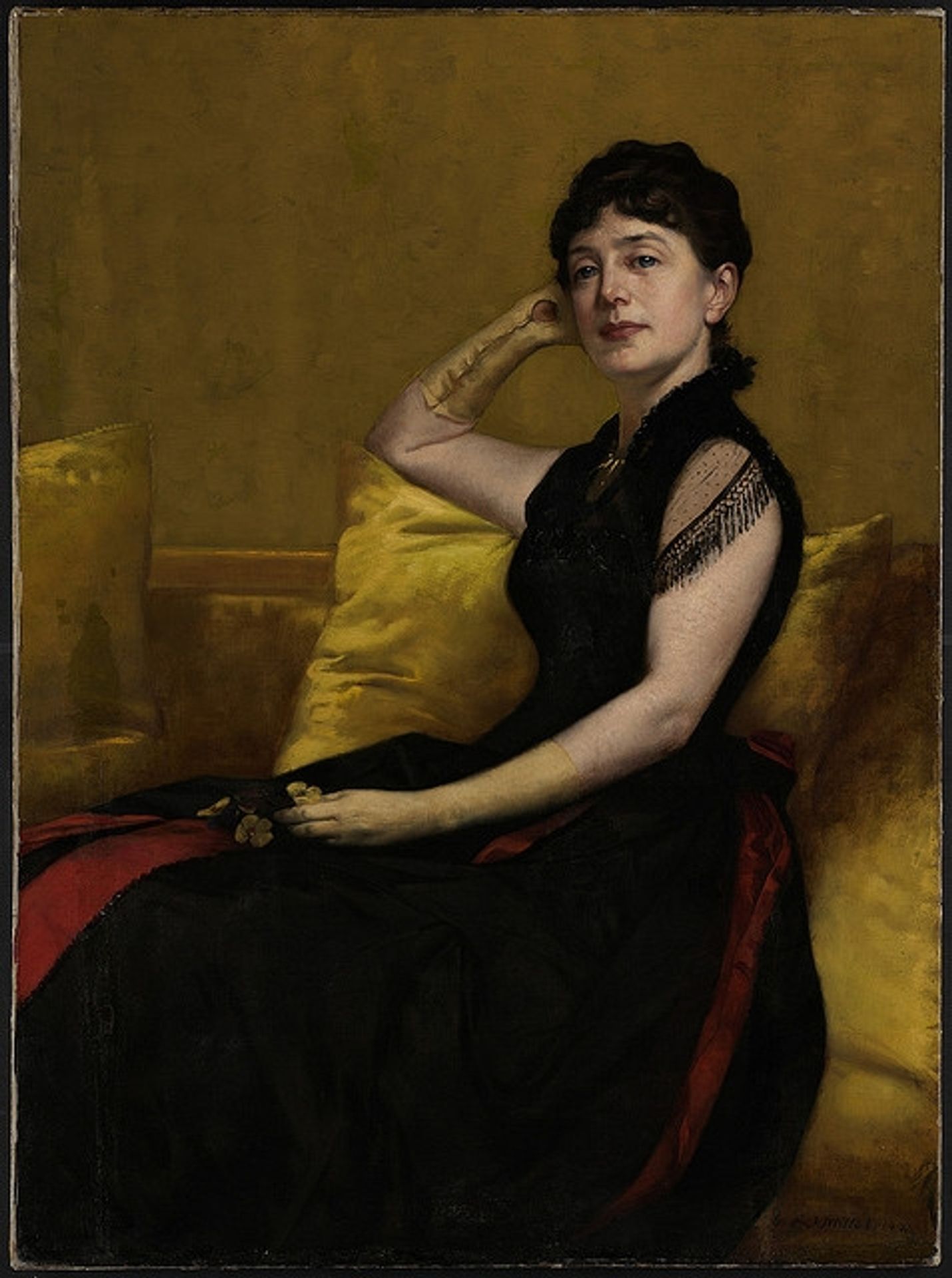 Kate Field by Francis Davis Millet