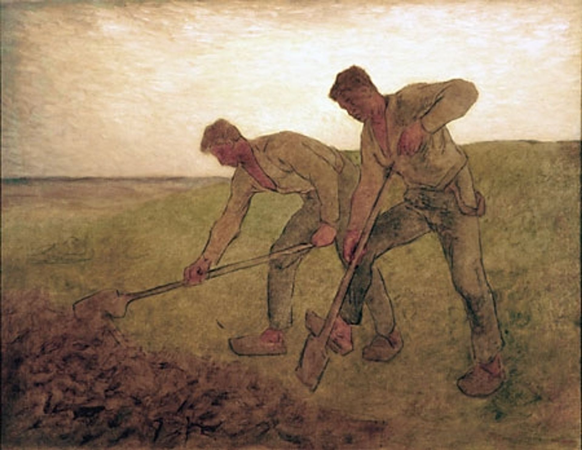 The Diggers by Jean-François Millet