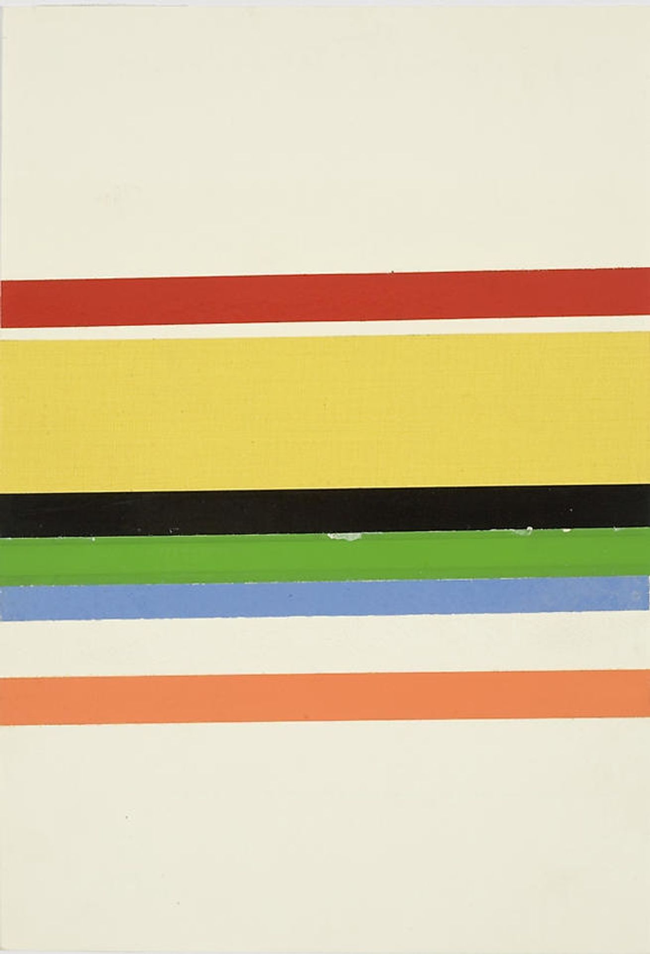 Striped Picture by Charlotte Posenenske
