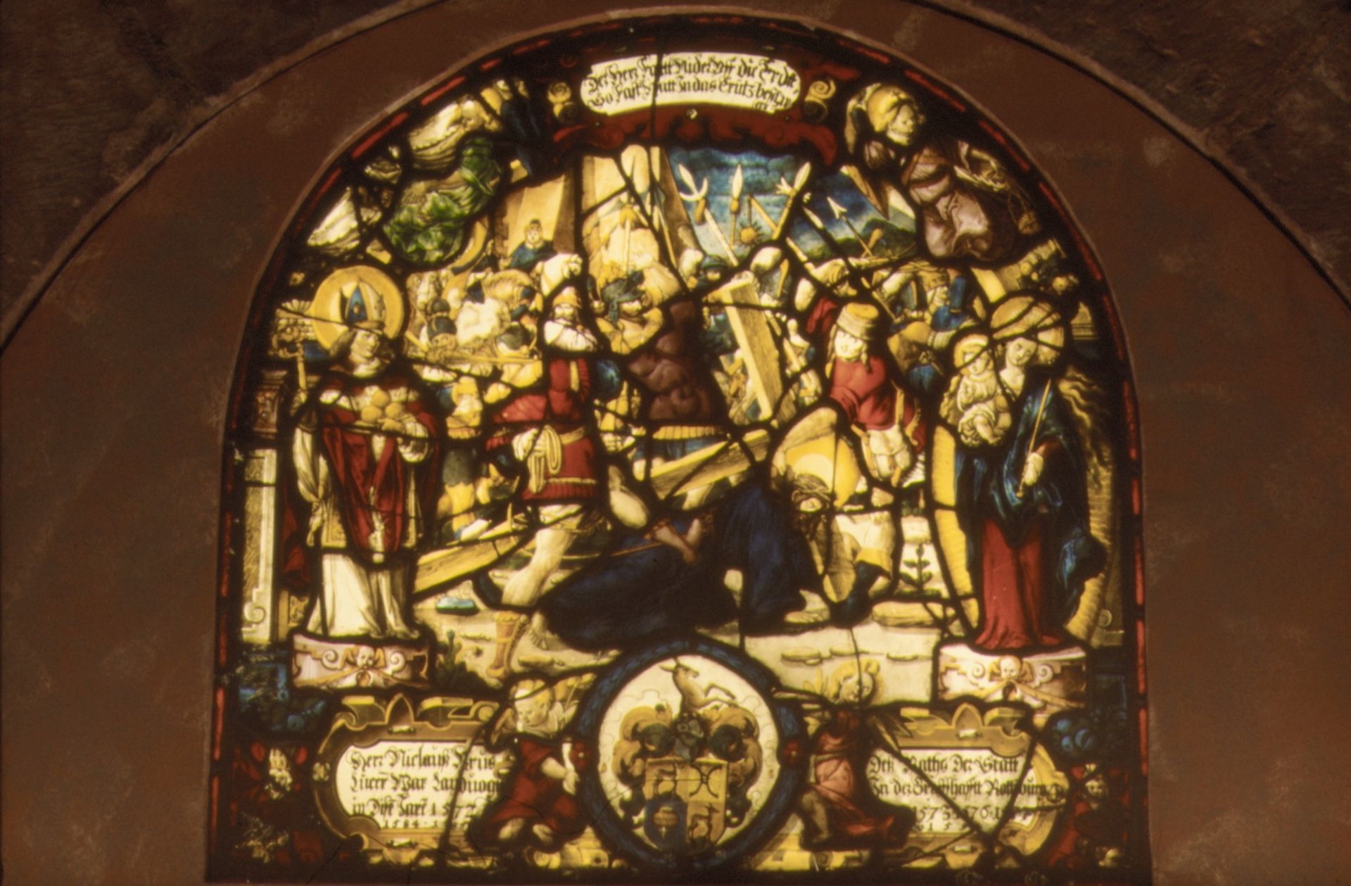 Christ Falling Under the Cross by Franz Fallenter