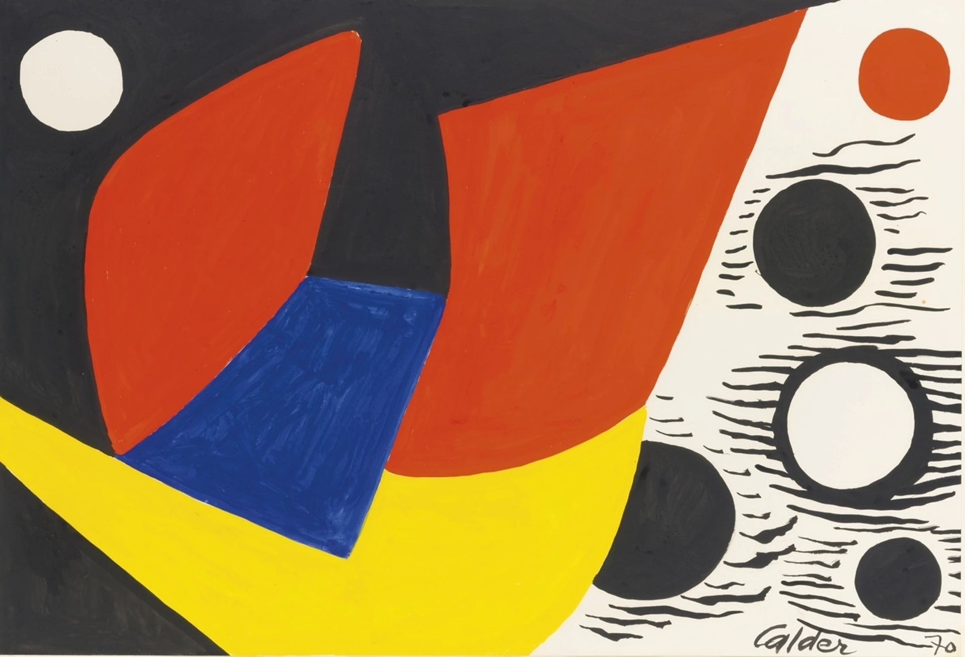 Construction with Orbs by Alexander Calder