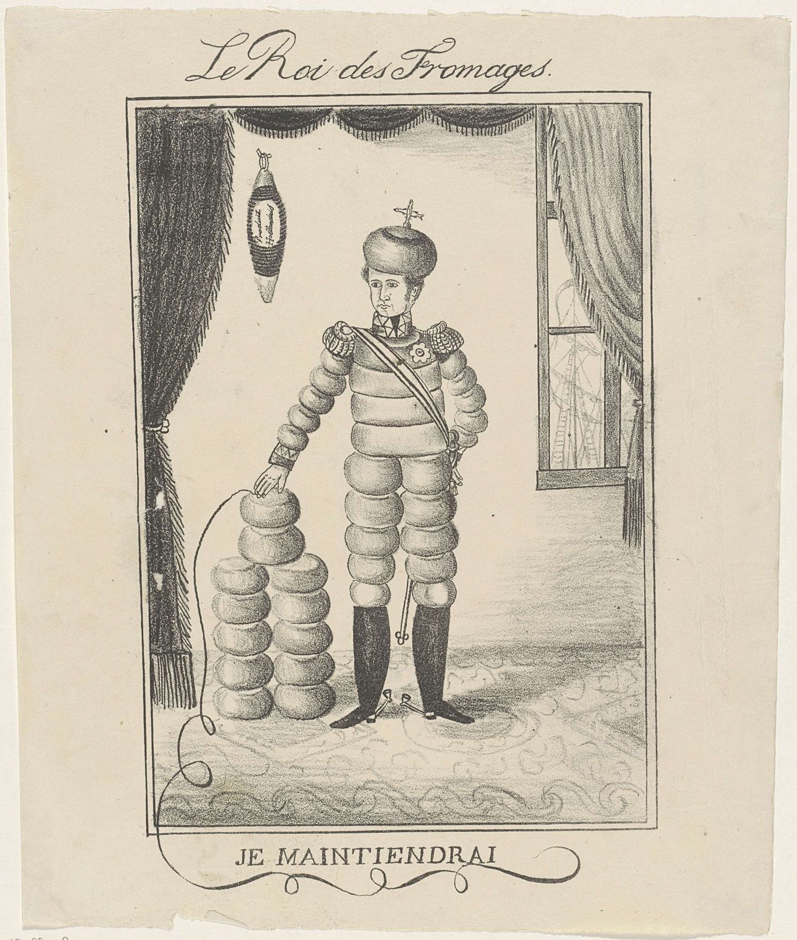Koning Kaas, 1830 by Anonymous