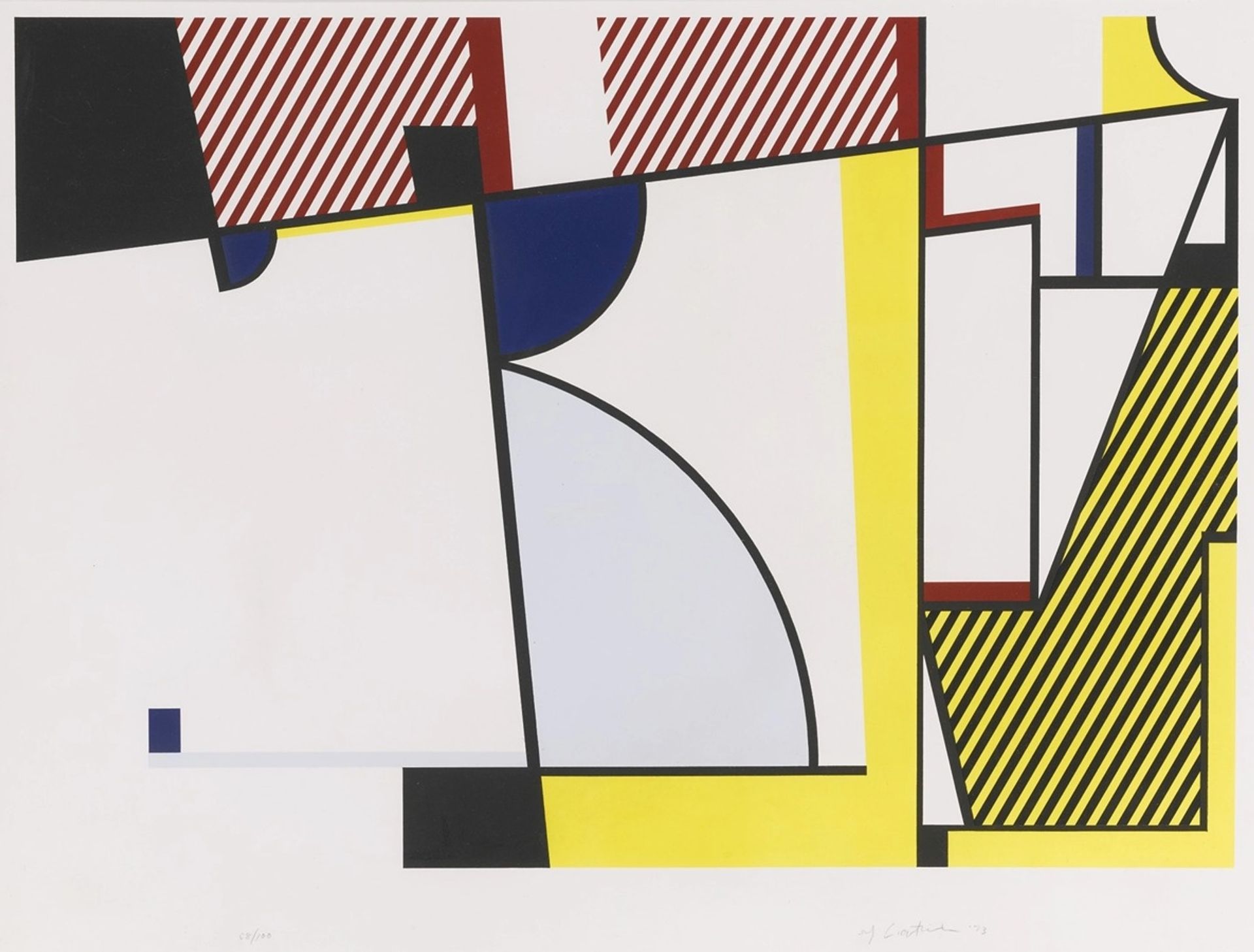 Bull V by Roy Lichtenstein