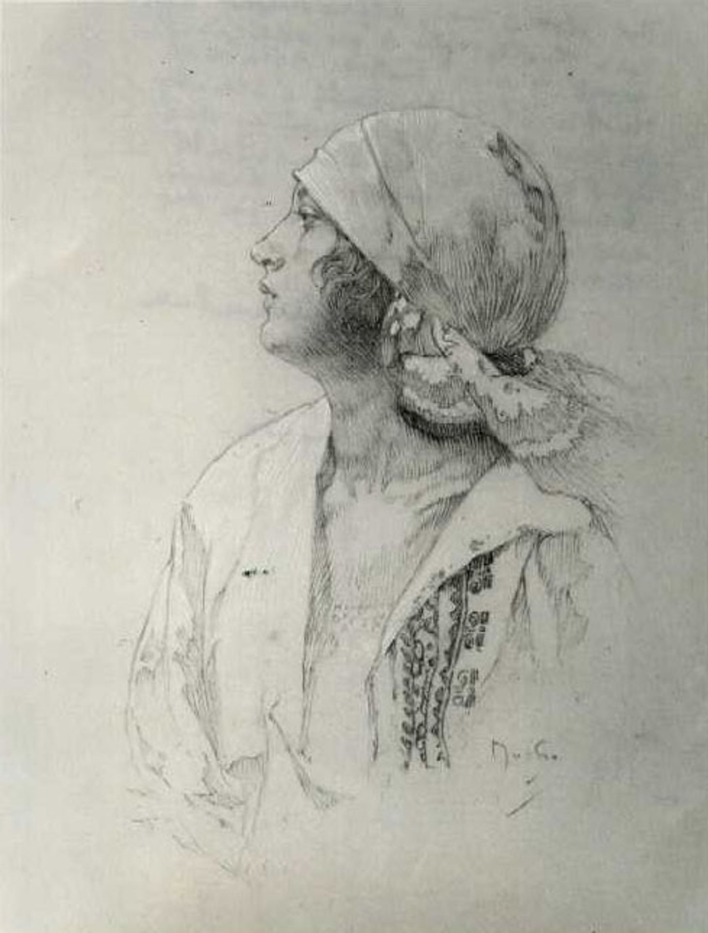 Daughter by Alphonse Mucha
