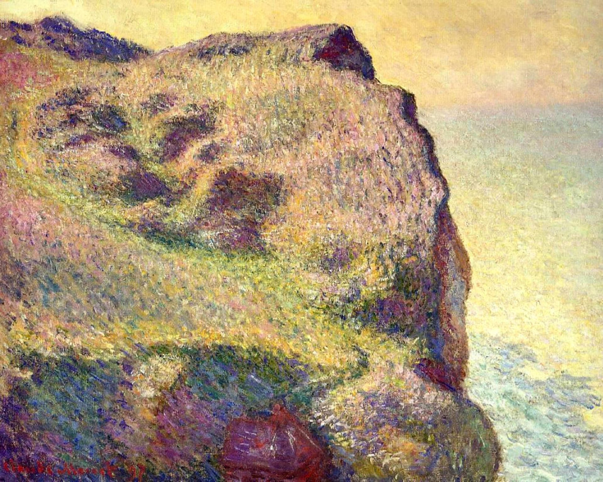 The Pointe du Petit Ailly by Claude Monet
