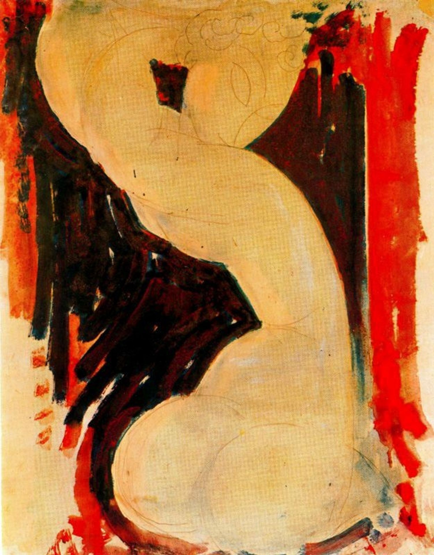 Caryatid by Amedeo Modigliani